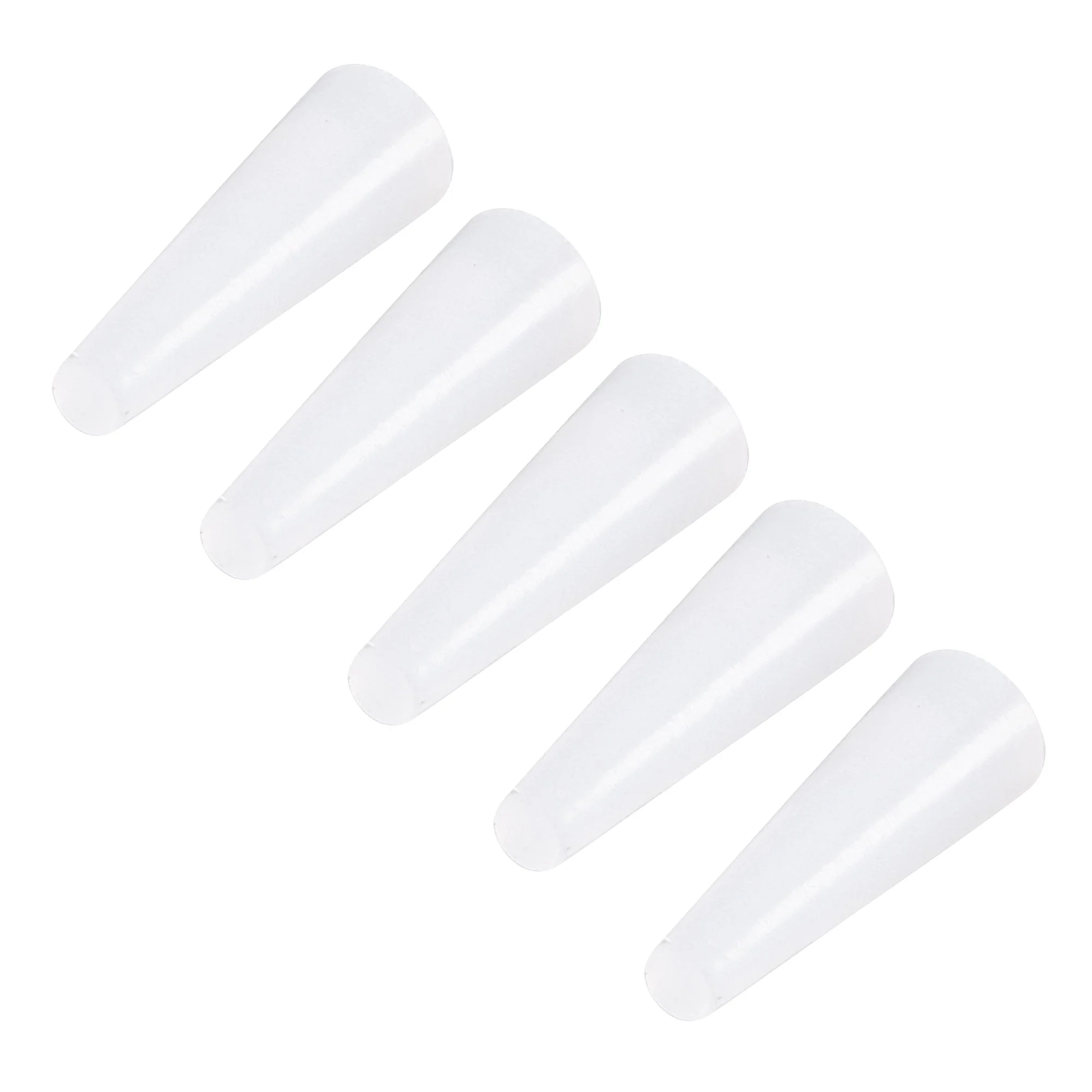 1/8" to 15/64" Solid Silicone Rubber Tapered Plug for Powder Coating 50pcs