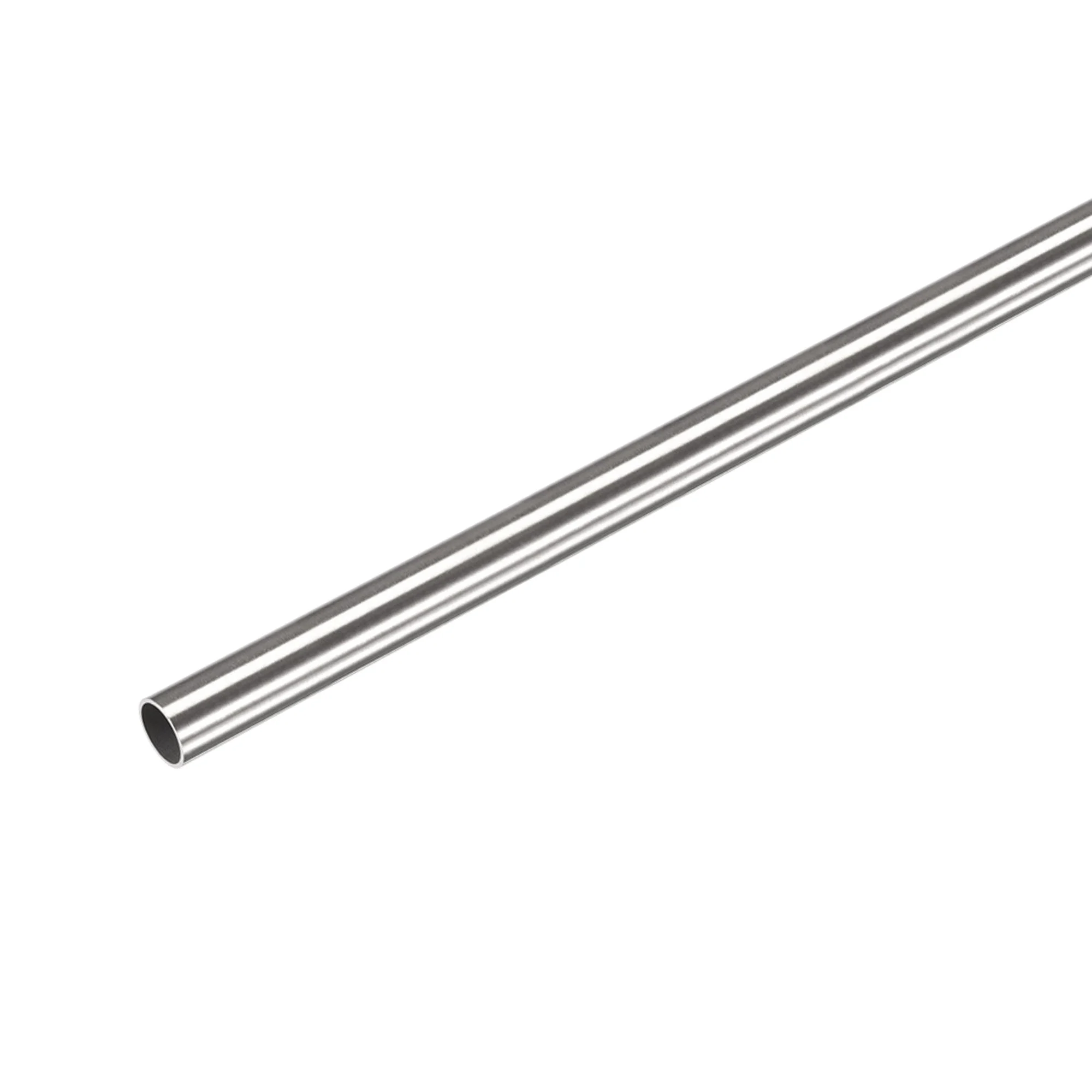 304 Stainless Steel Round Tube 6mm OD 0.5mm Wall Thickness 250mm Length