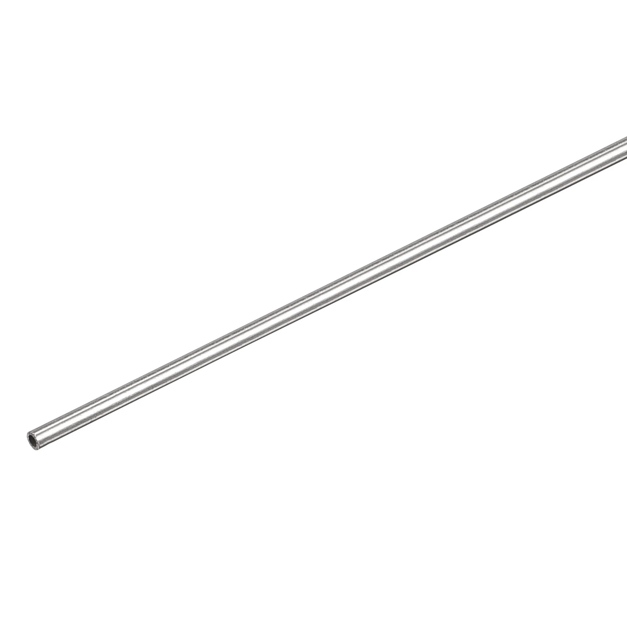 304 Stainless Steel Round Tube 1mm OD 0.2mm Wall Thickness 250mm Length