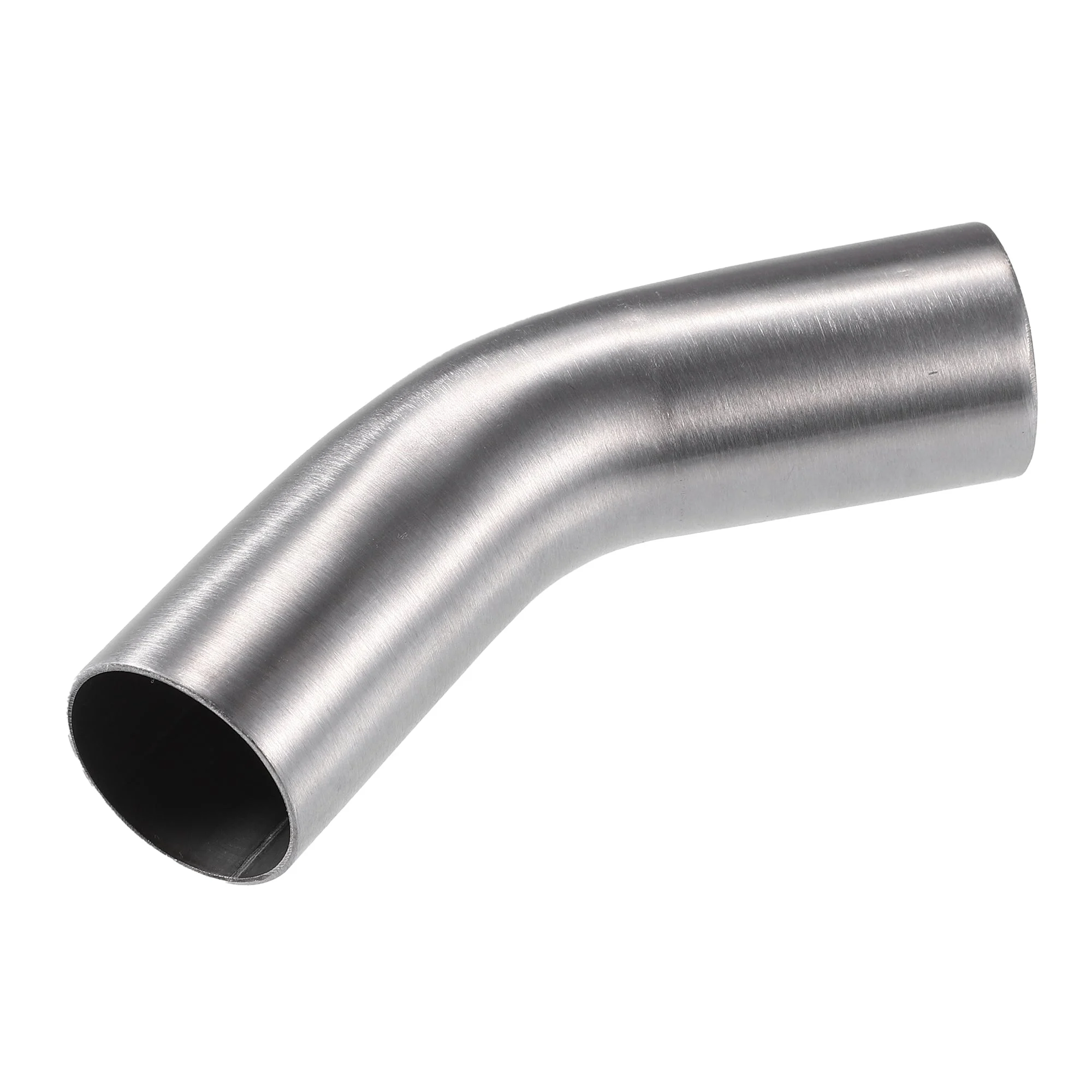 45 Degree Mandrel Bend Elbow SS304 Stainless Steel Bend Tube Exhaust Elbow Pipe for Car Modified Exhaust System Piping