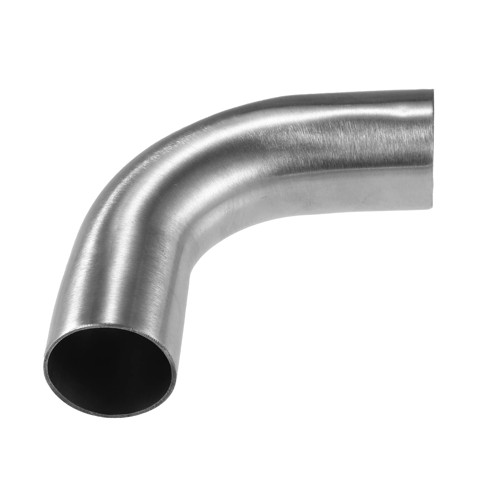 90 Degree Mandrel Bend Elbow SS304 Stainless Steel Bend Tube Exhaust Elbow Pipe for Car Modified Exhaust System Piping