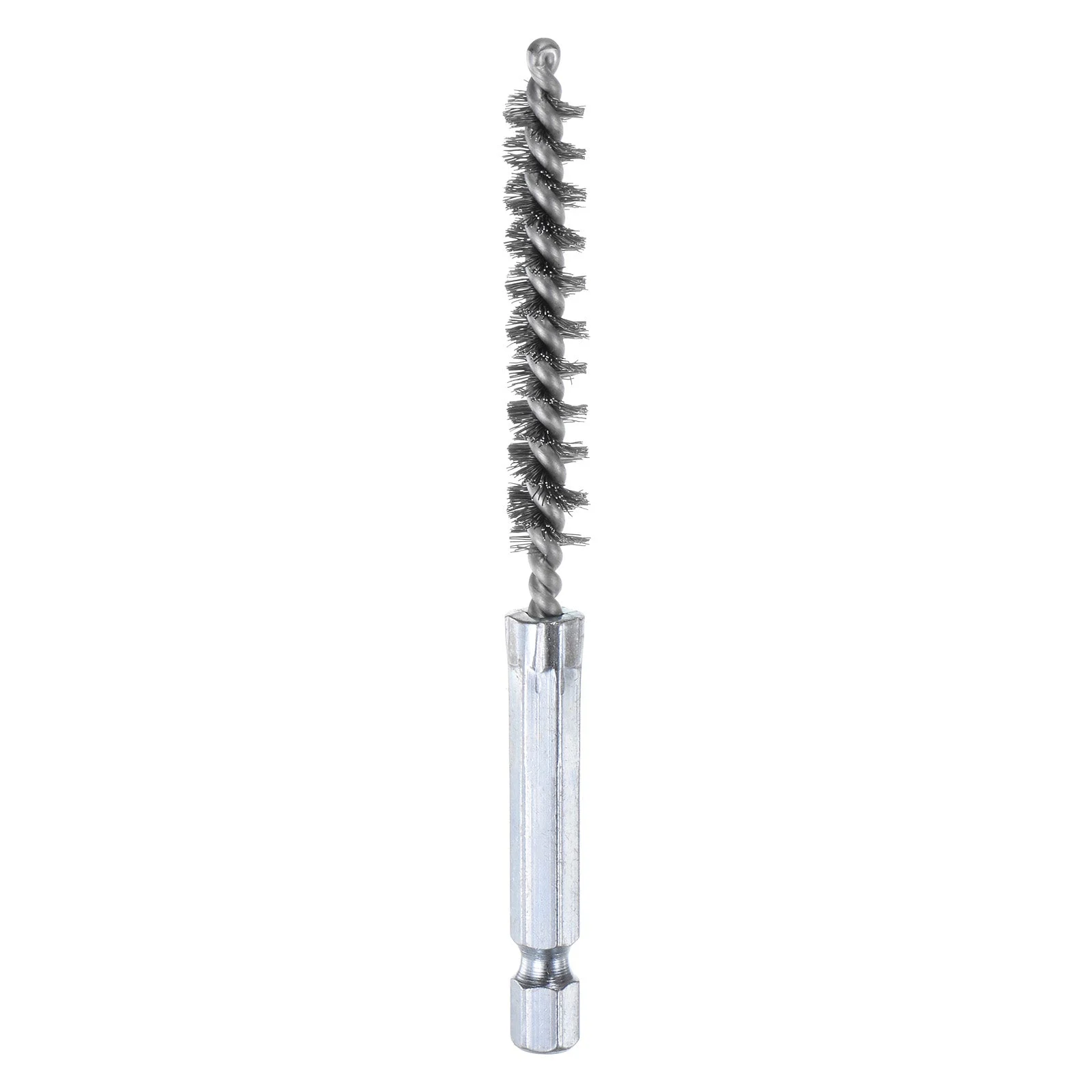 304 Stainless Steel Bore Brush 8mm Dia 4" Long Cleaning Twisted Wire Brush