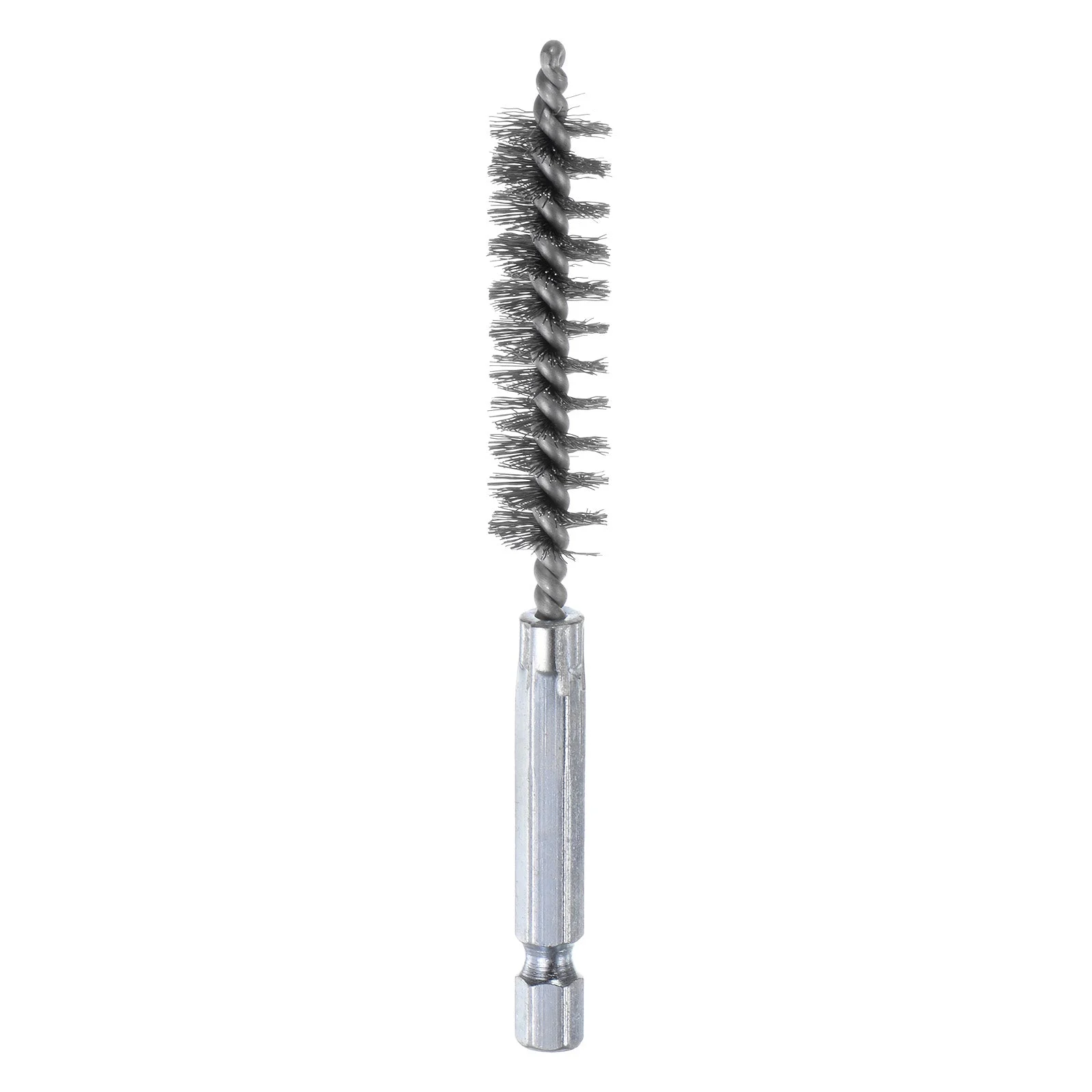 304 Stainless Steel Bore Brush 12mm Dia 4" Long Cleaning Twisted Wire Brush