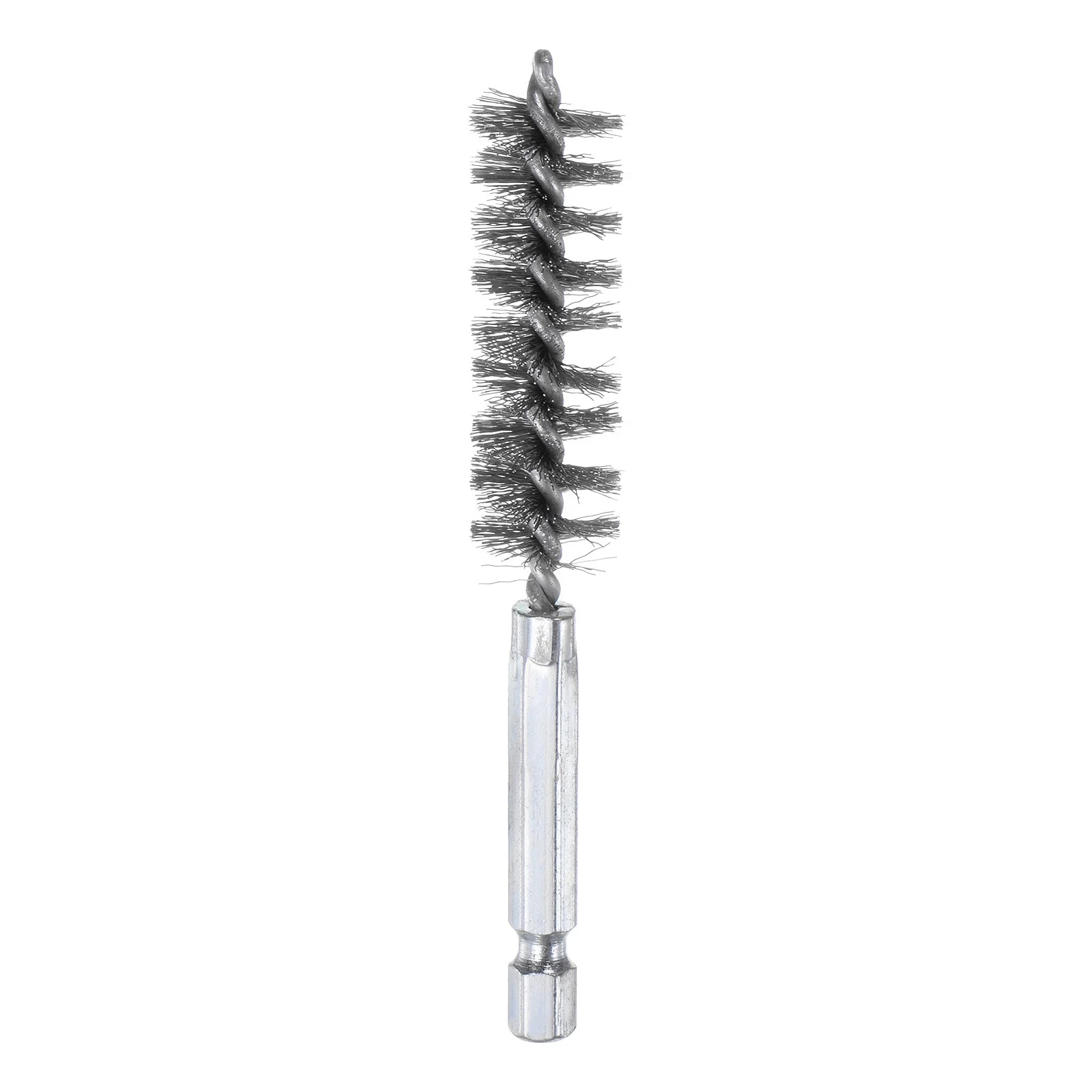 304 Stainless Steel Bore Brush 15mm Dia 4" Long Cleaning Twisted Wire Brush