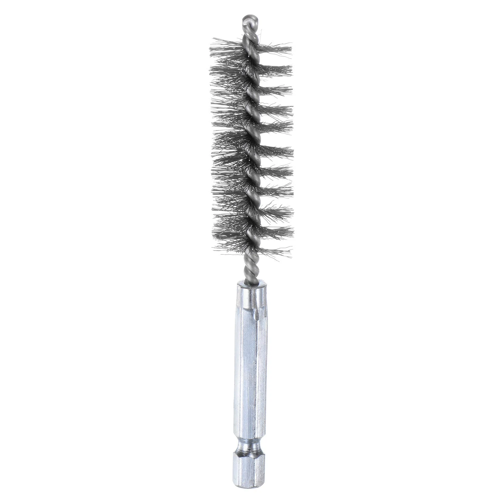 304 Stainless Steel Bore Brush 17mm Dia 4" Long Cleaning Twisted Wire Brush
