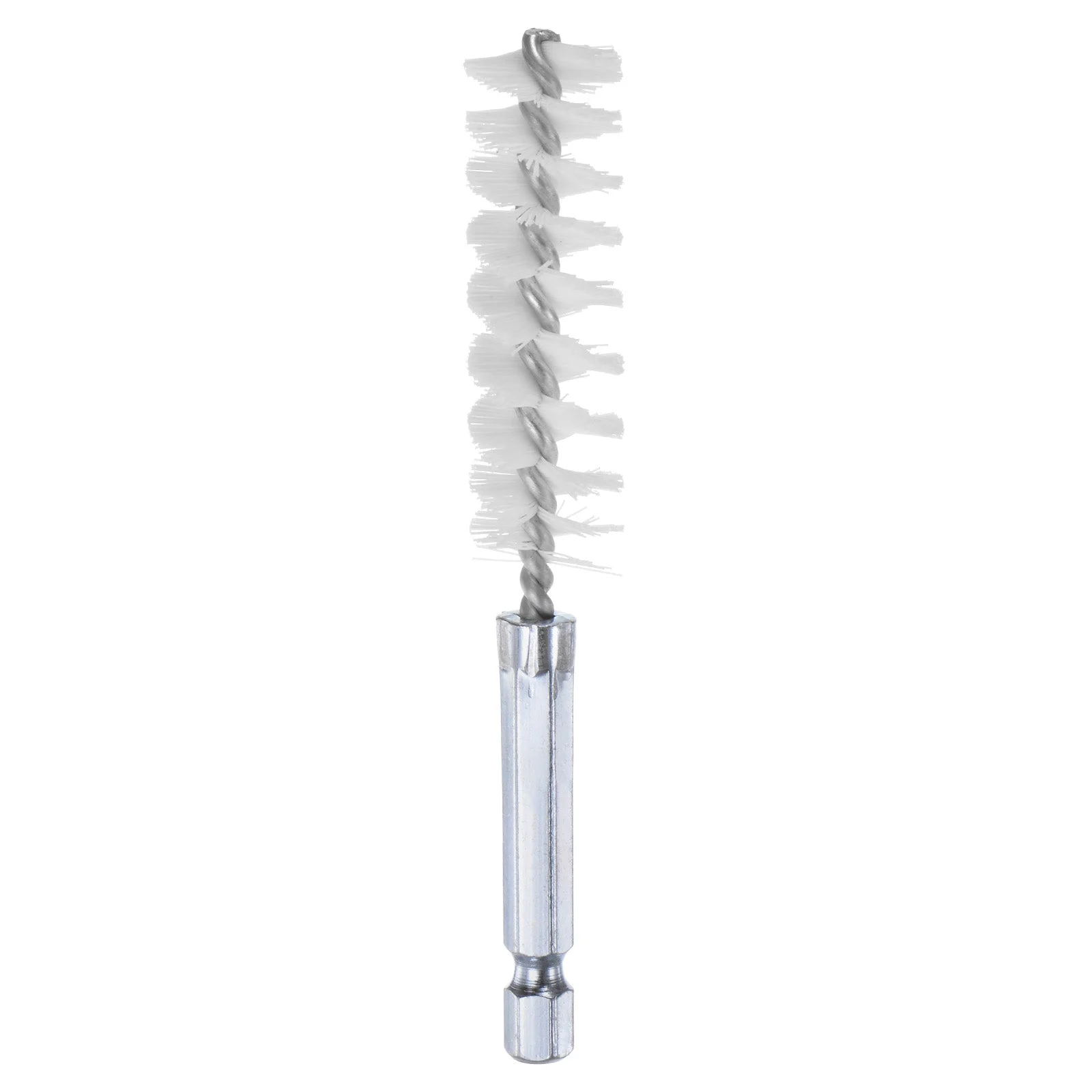 Nylon Bore Brush 15mm Dia 4" Long Cleaning Twisted Wire Brush