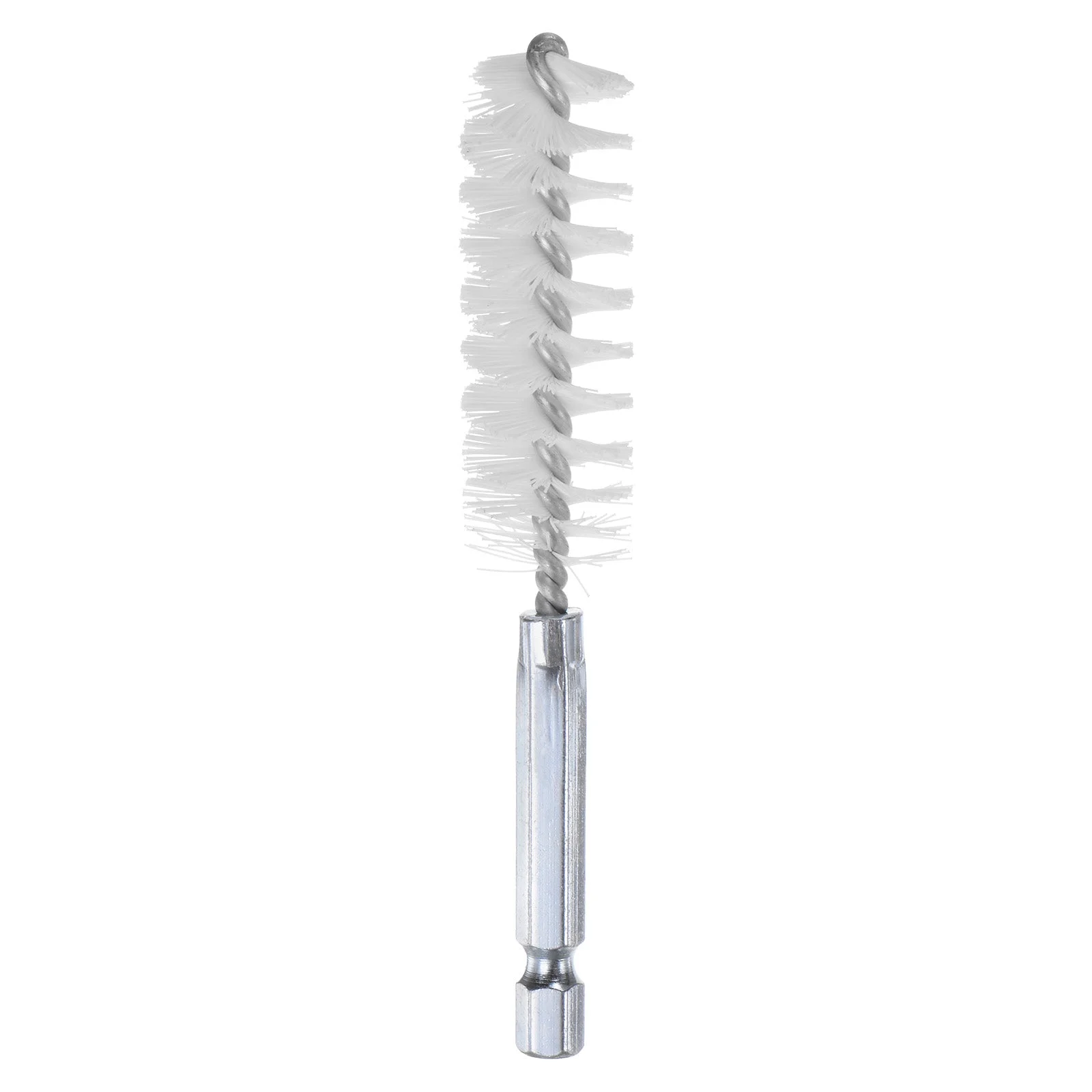 Nylon Bore Brush 17mm Dia 4" Long Cleaning Twisted Wire Brush