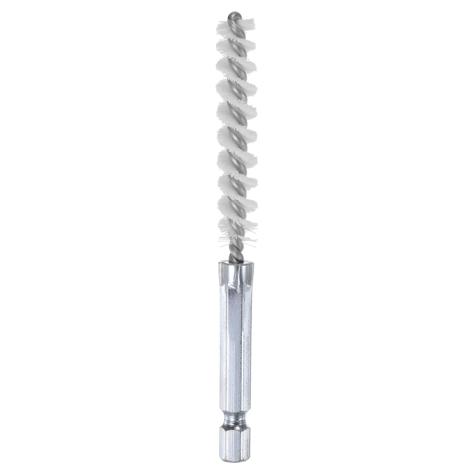 Nylon Bore Brush 9mm Dia 4" Long Cleaning Twisted Wire Brush