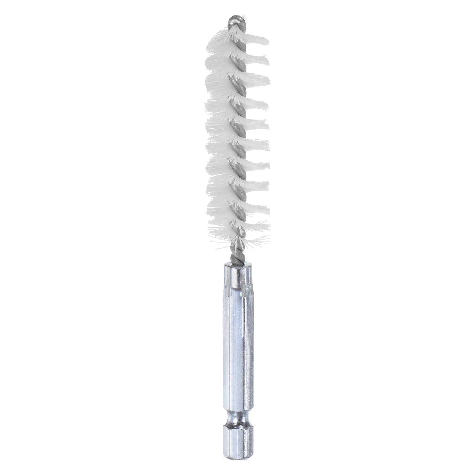 Nylon Bore Brush 14mm Dia 4" Long Cleaning Twisted Wire Brush