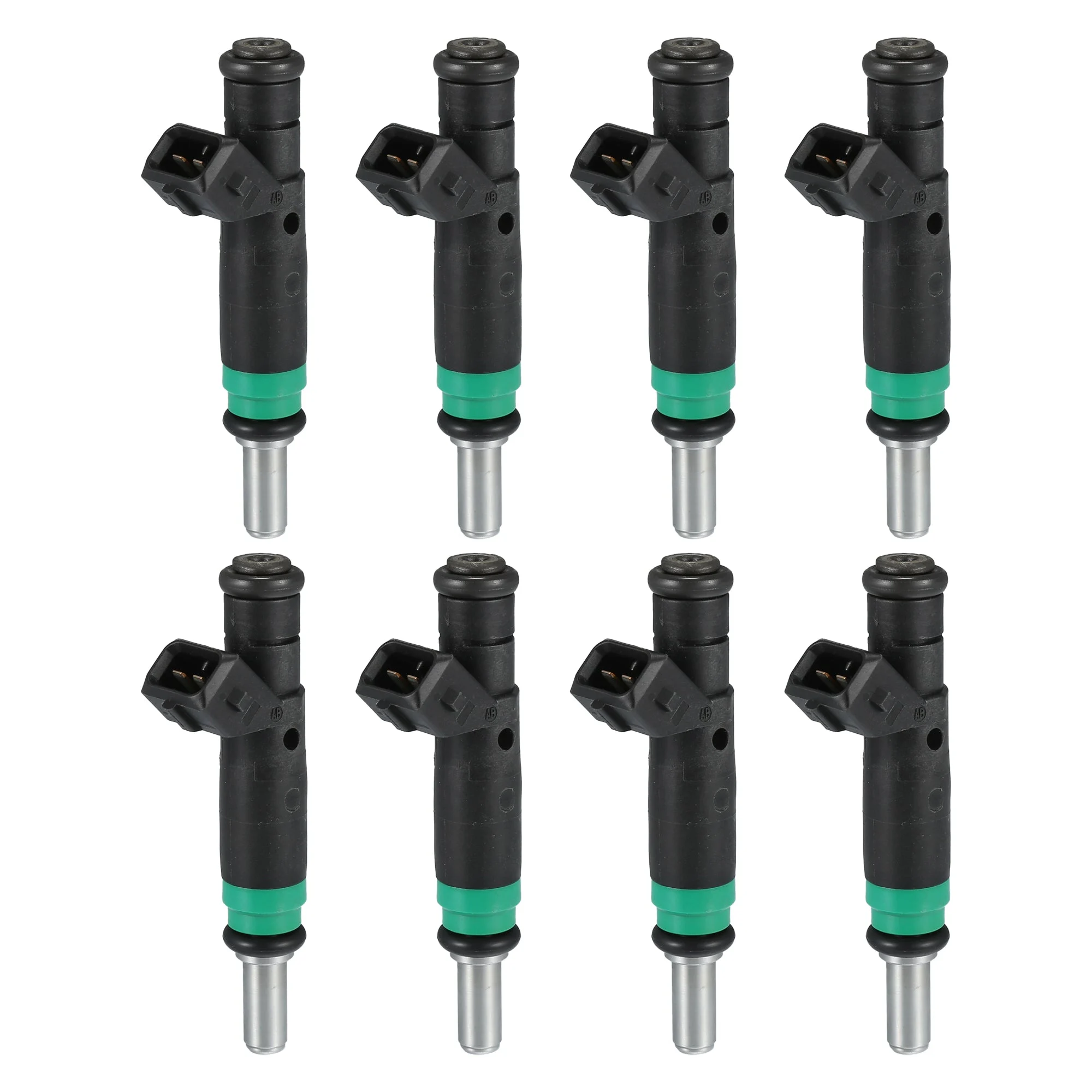 Uxcell 8pcs Car Fuel Injector for BMW X5 4.8L V8 2004-2010 for BMW 650i 4.8L V8 2006-2010  for BMW 550i 4.8L V8 2006-2010 No.7525721/13647525721