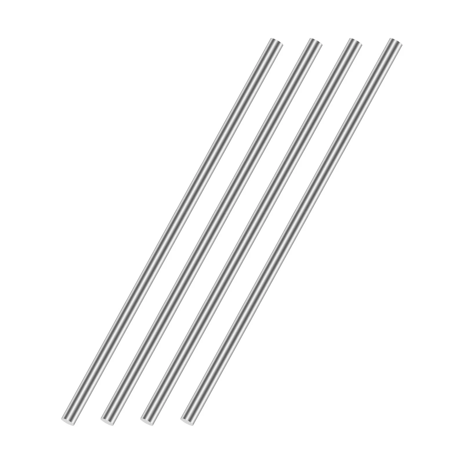 5mm x 150mm 304 Stainless Steel Solid Round Rod for DIY Craft 4pcs
