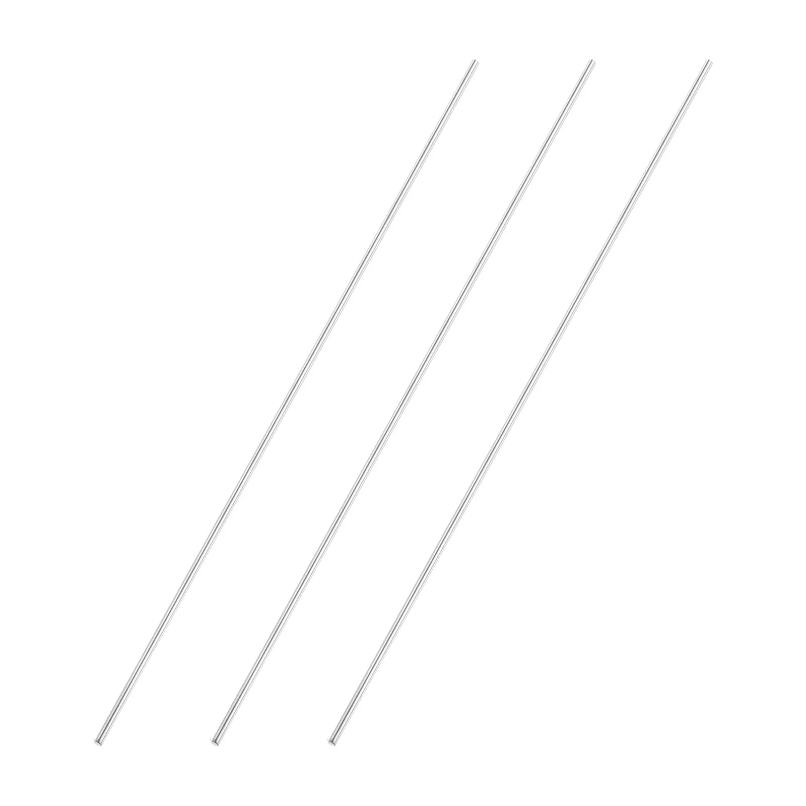 3pcs 3mmx300mm 304 Stainless Steel Solid Round Rod for DIY Craft