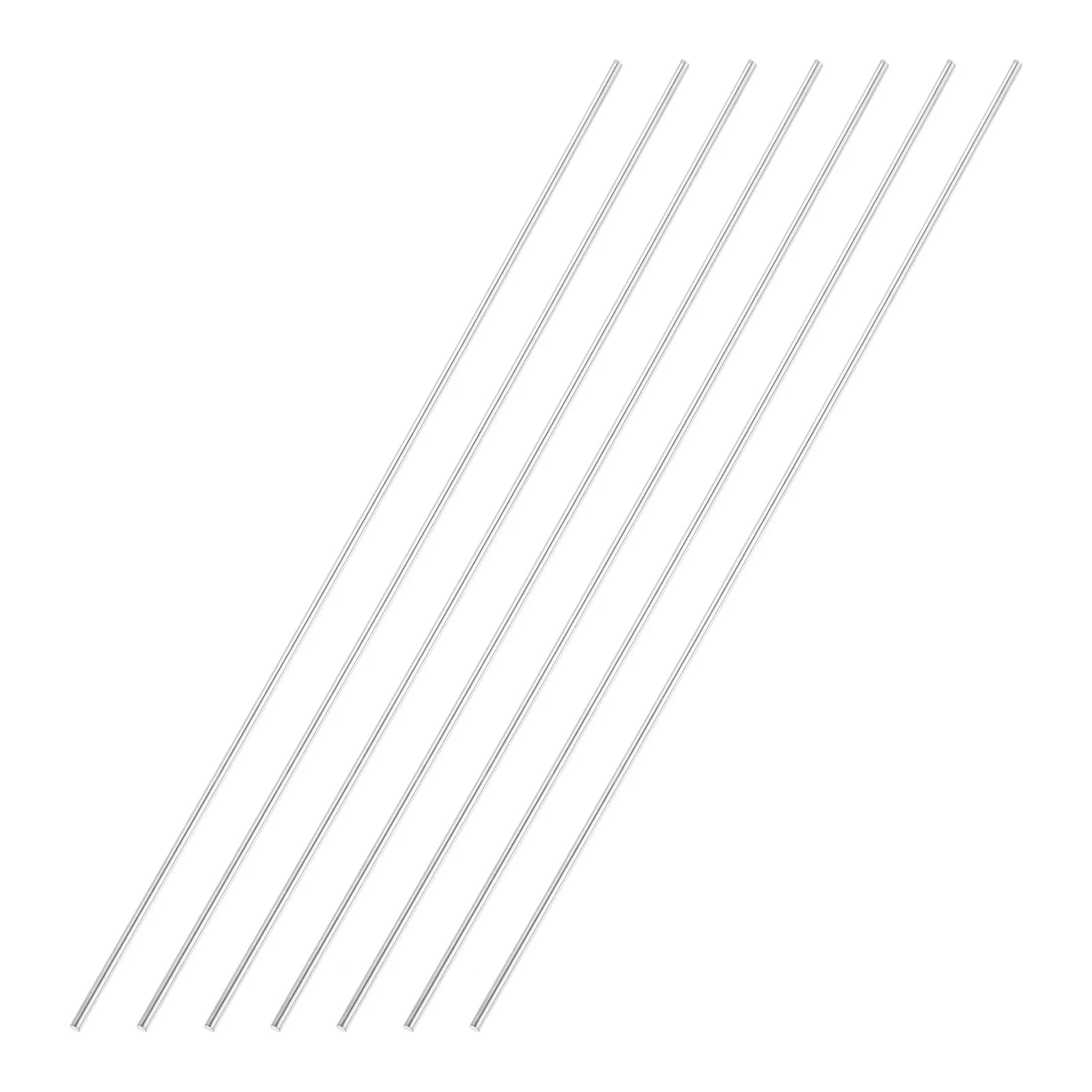 7pcs 1.5mmx150mm 304 Stainless Steel Solid Round Rod for DIY Craft