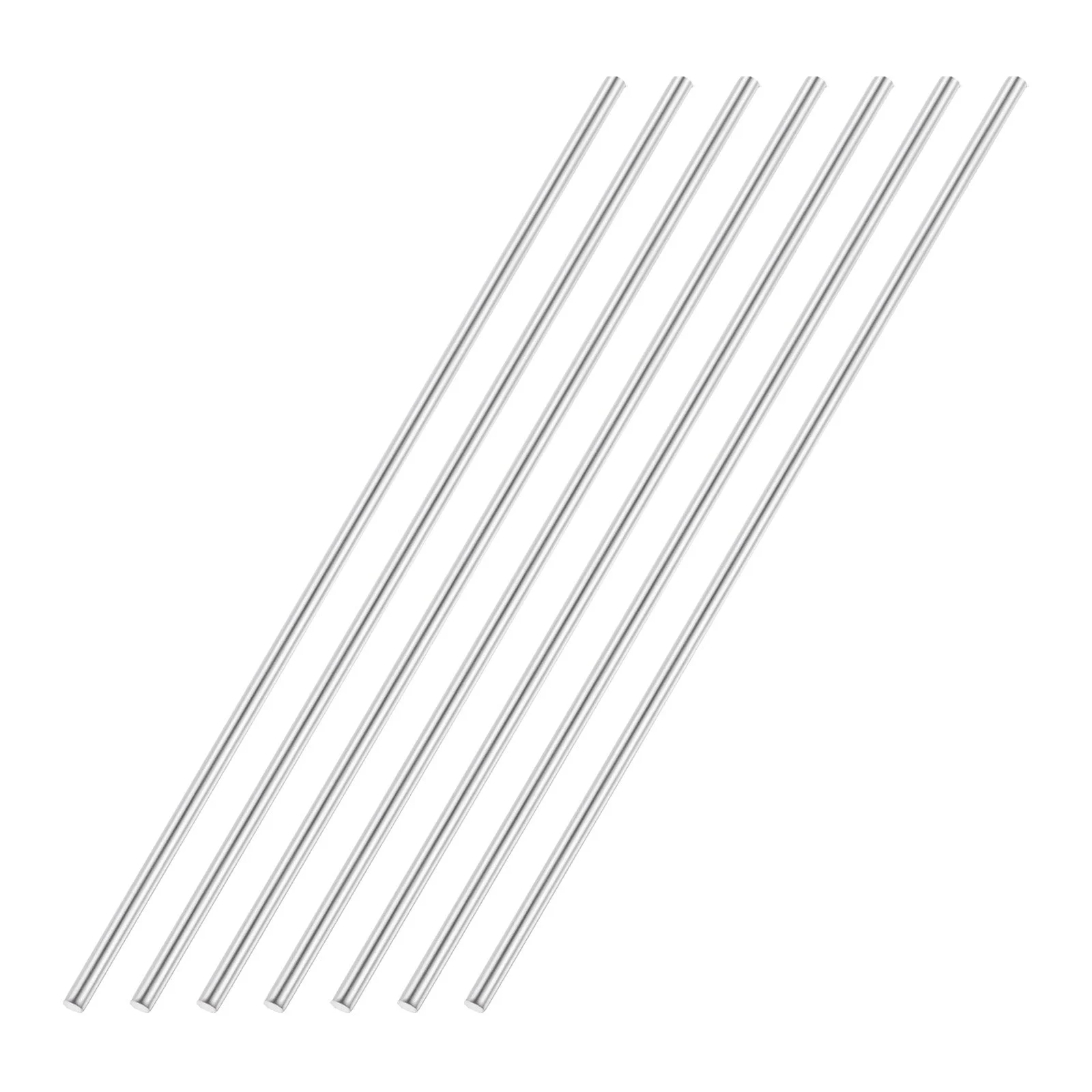 7Pcs 3mmx150mm 304 Stainless Steel Solid Round Rod for DIY Craft