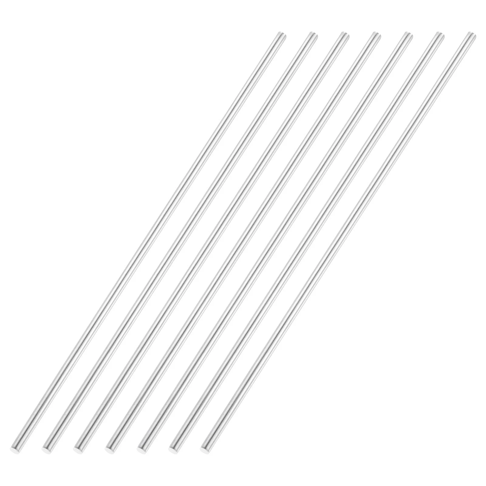 7pcs 4mmx200mm 304 Stainless Steel Solid Round Rod for DIY Craft