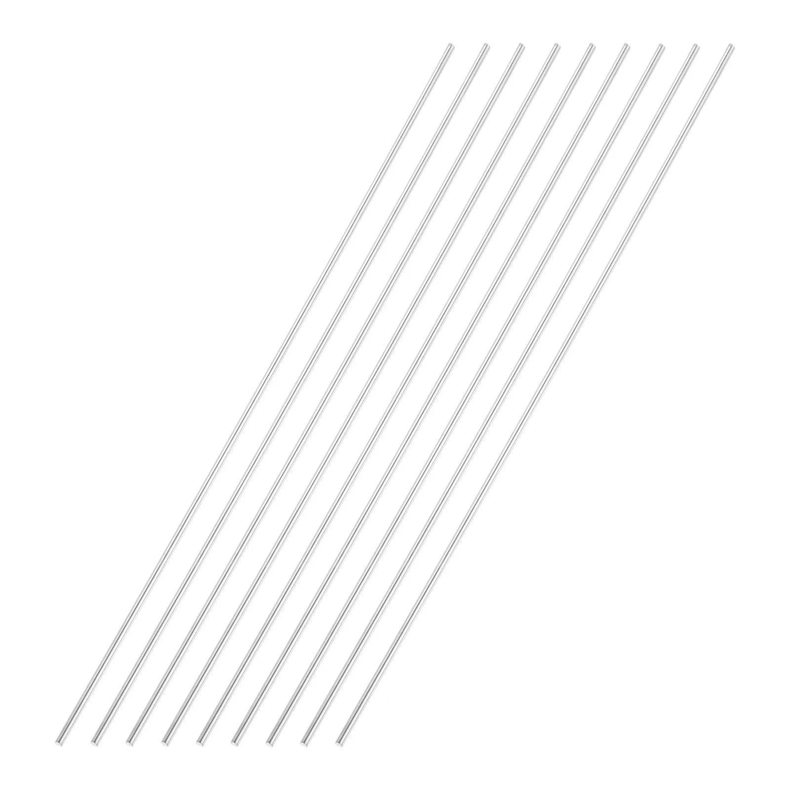 9pcs 1.5mmx150mm 304 Stainless Steel Solid Round Rod for DIY Craft