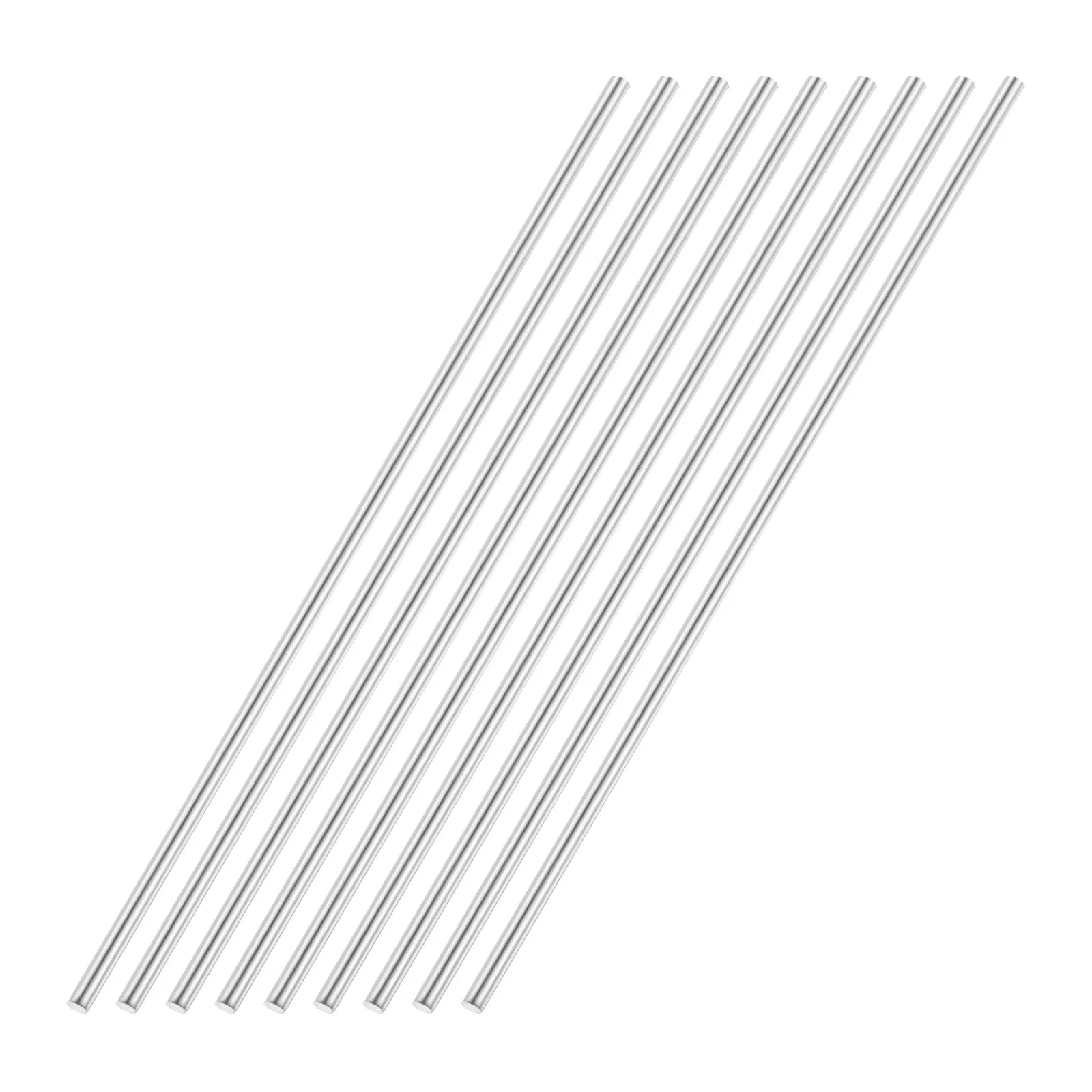 9pcs 3mmx150mm 304 Stainless Steel Solid Round Rod for DIY Craft