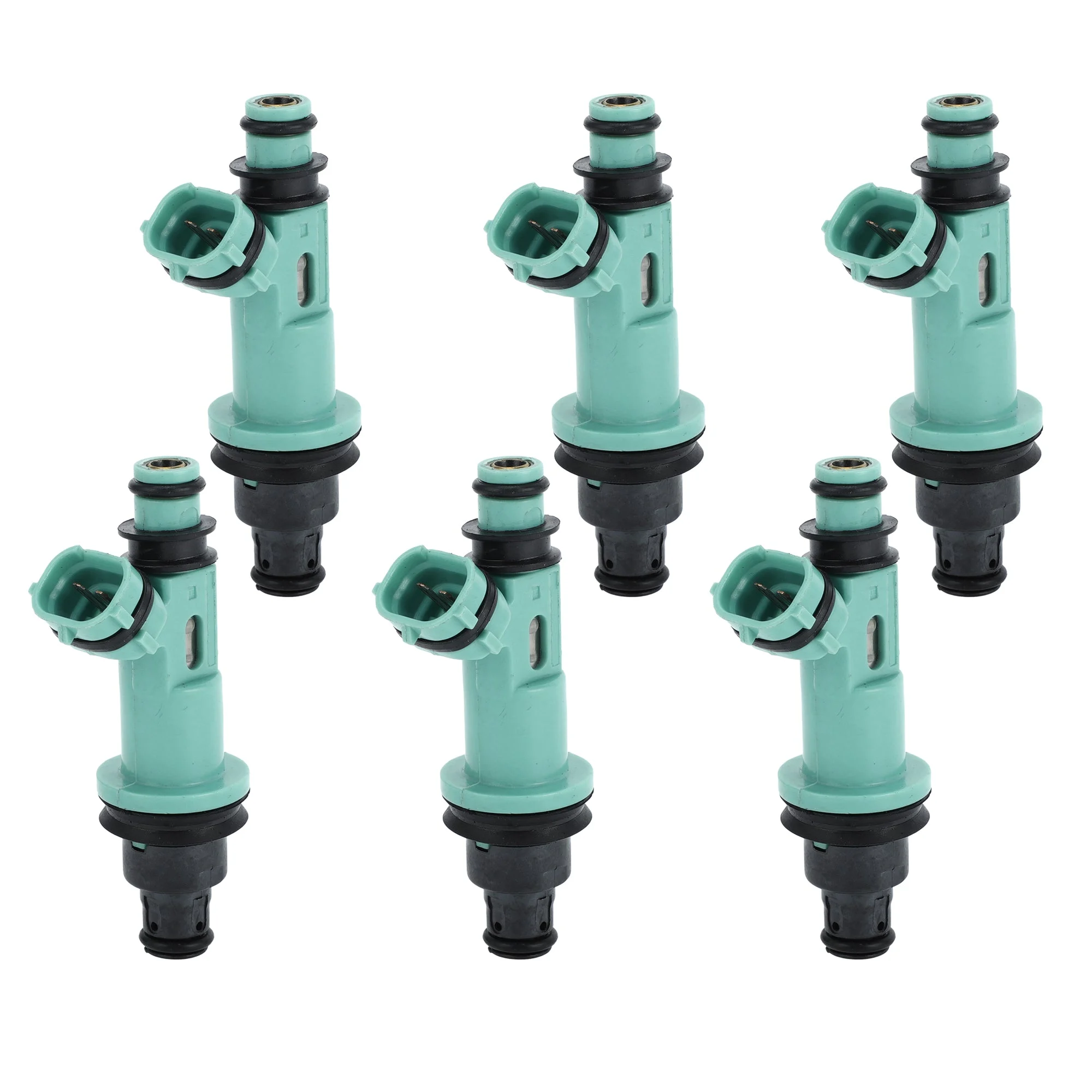 Fuel Injector No.23209-46090 for Lexus GS300 Base Sedan 98-05 3.0L Blue 6 Pcs