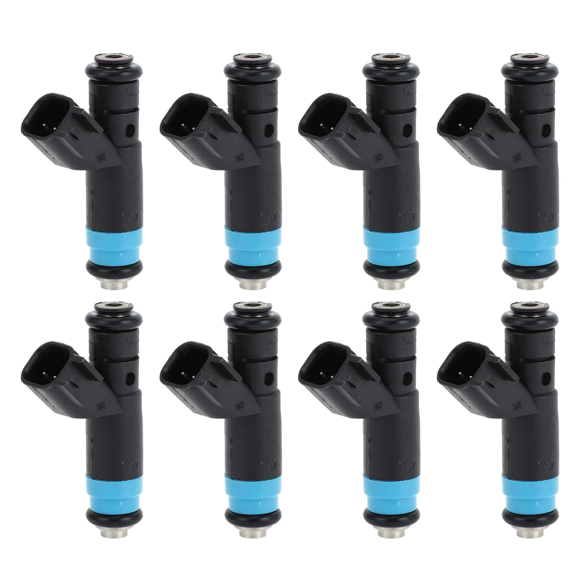 Car Fuel Injector No.53032142AC for Dodge for Ram 1500 2003 5.7L Black 8 Pcs