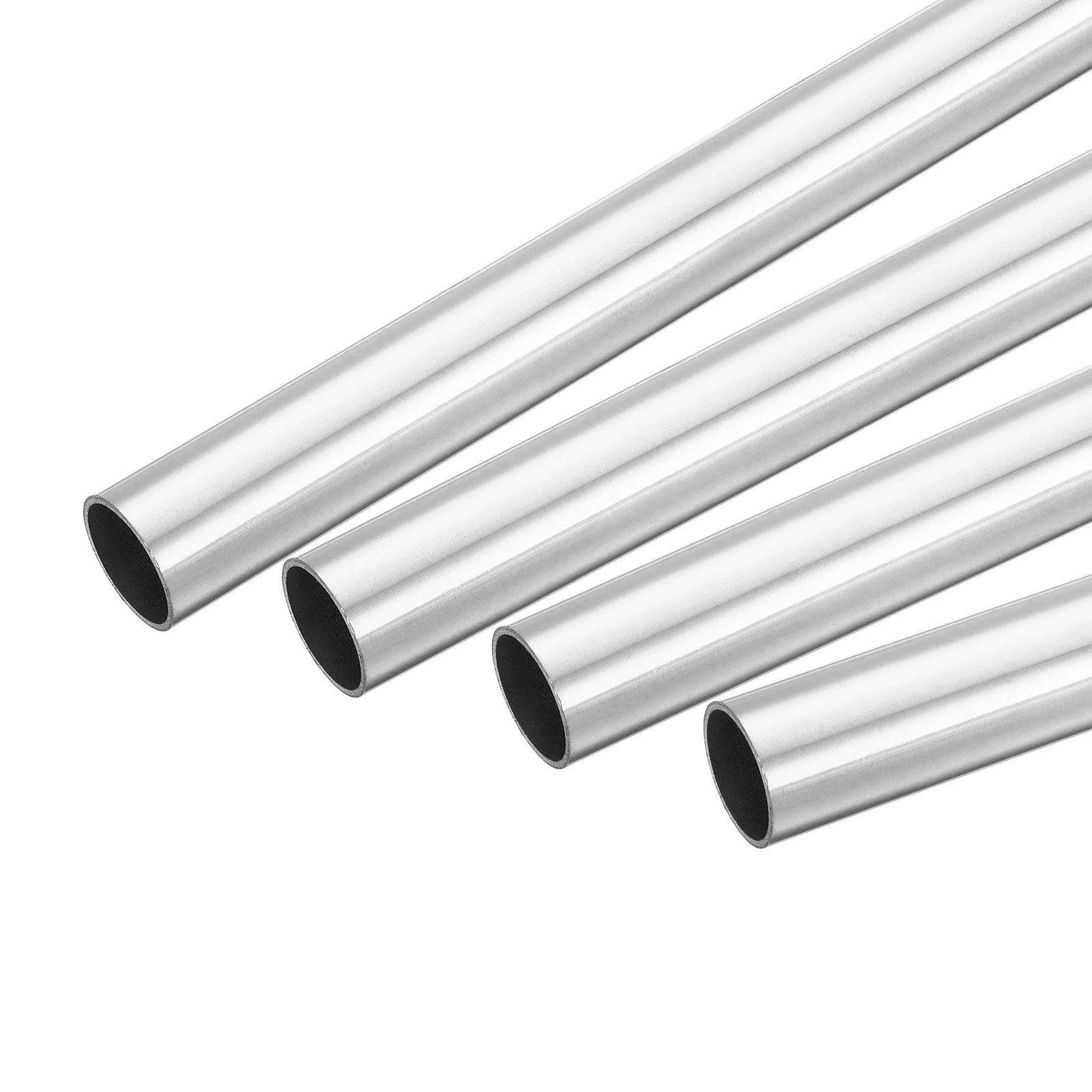 Uxcell 4Pcs 25x1.5x150mm 304 Stainless Steel Tube Metal Tubing for Industry Machinery