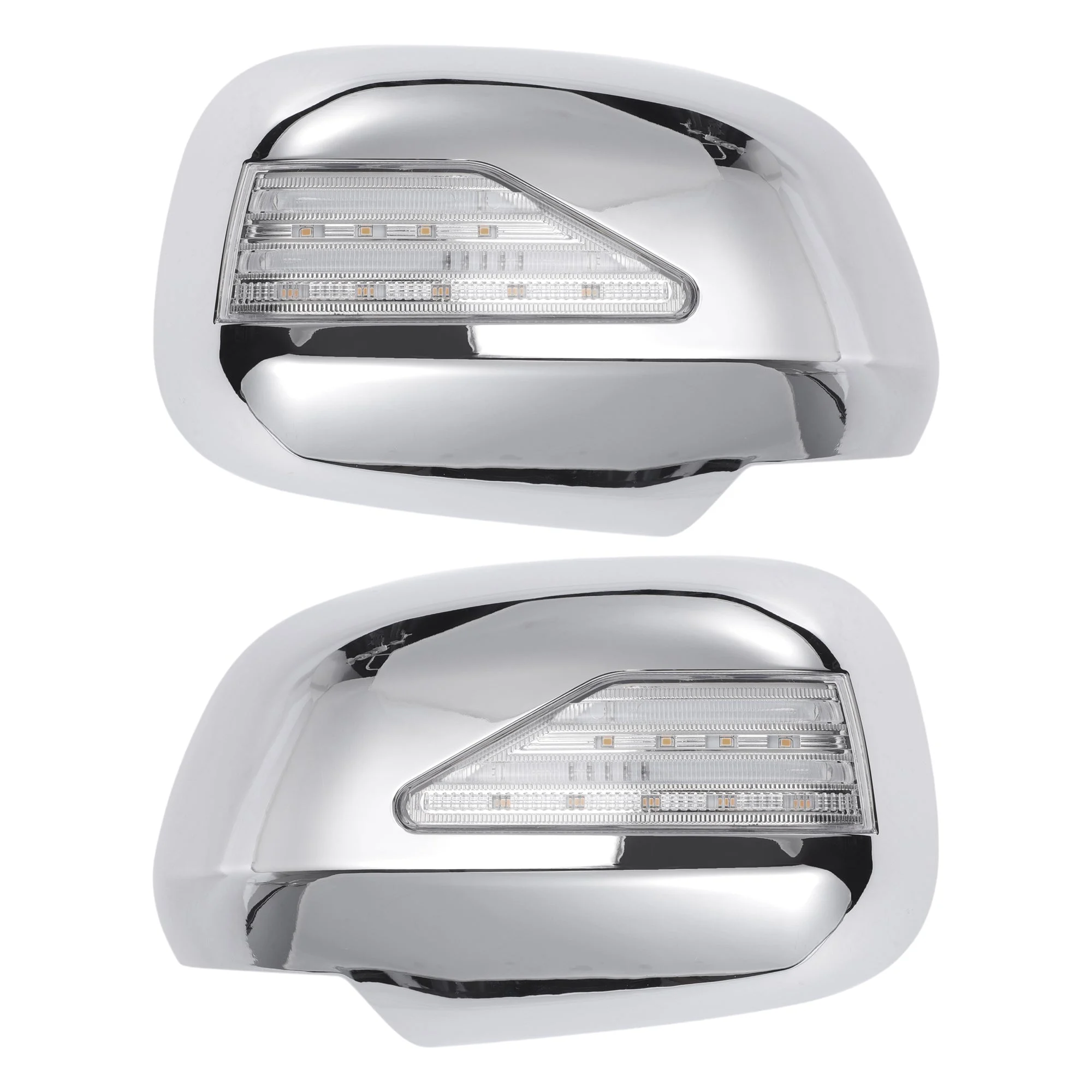 Pair Rearview Mirror Cover Overlay Chrome Plated for Lexus RX330 RX300 2003