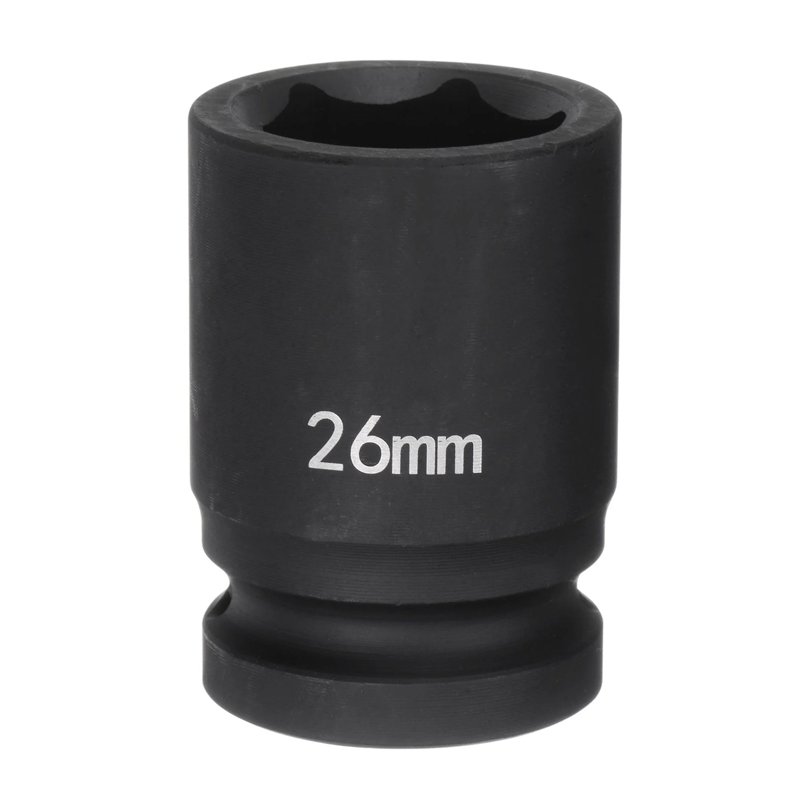 6-Point Impact Socket 3/4" Drive 26mm Metric 40Cr Impact Socket