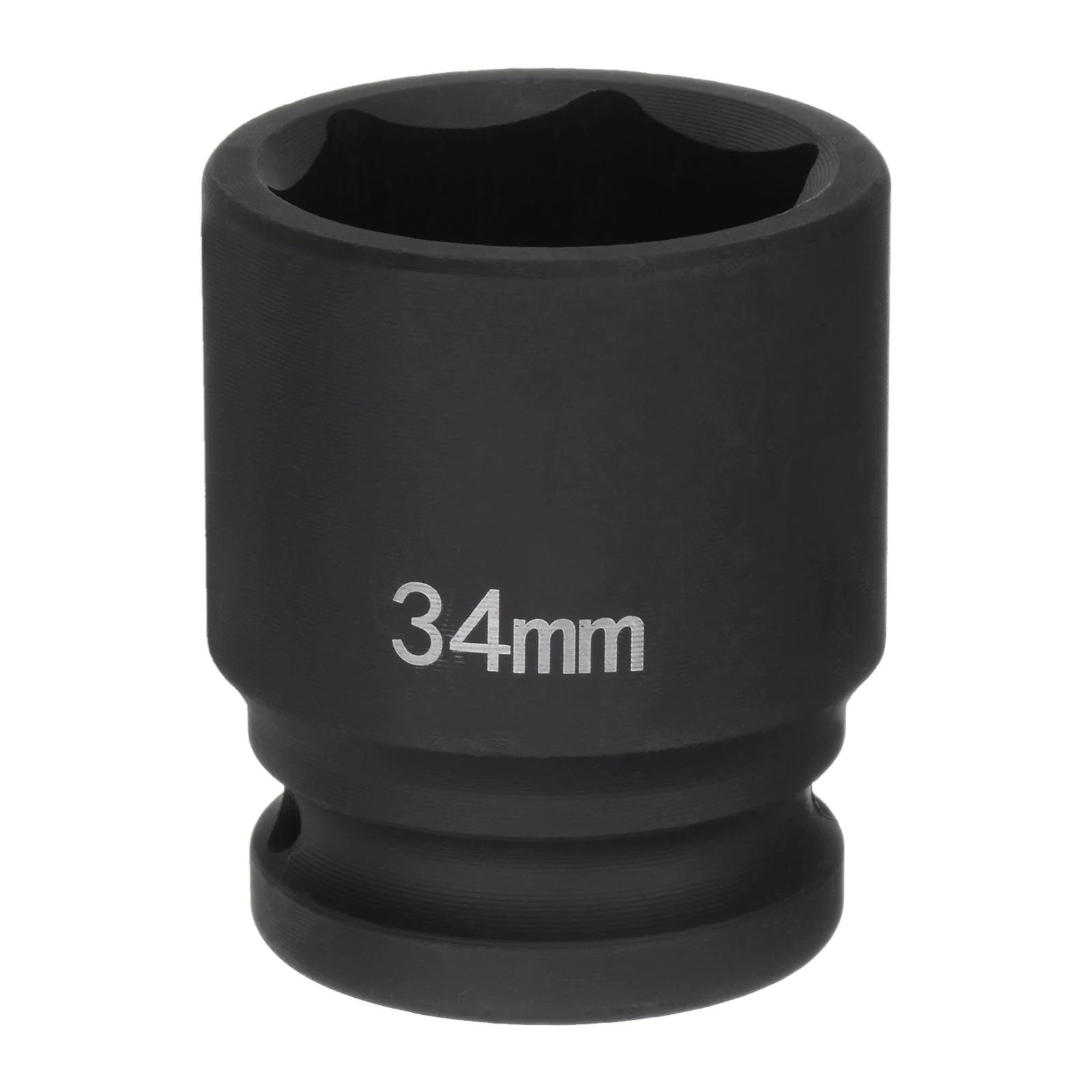 6-Point Impact Socket 3/4" Drive 34mm Metric 40Cr Impact Socket