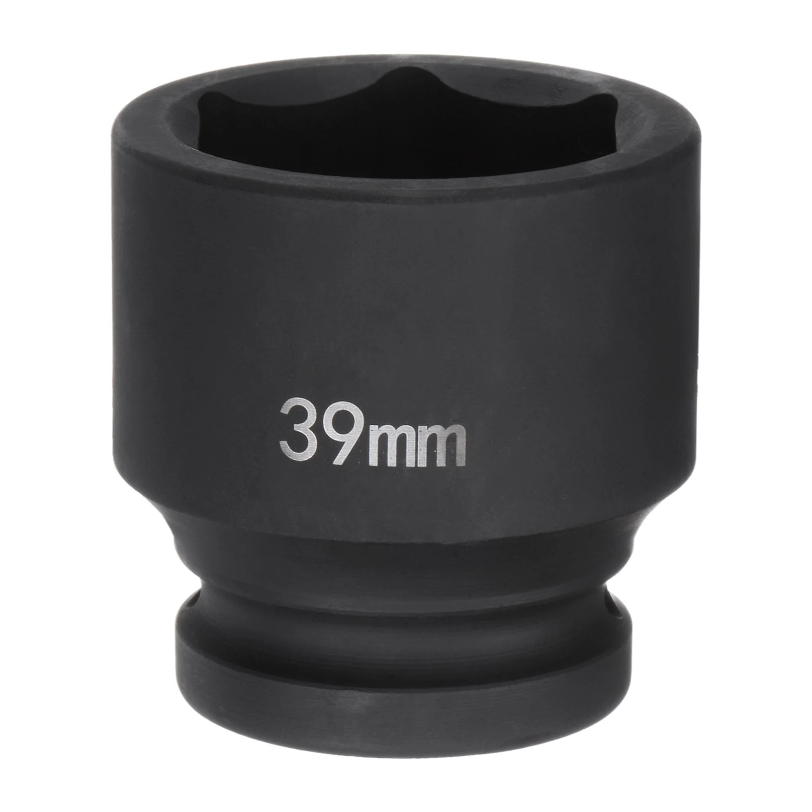 6-Point Impact Socket 3/4" Drive 39mm Metric 40Cr Alloy Steel Spindle Axle Nut Impact Socket