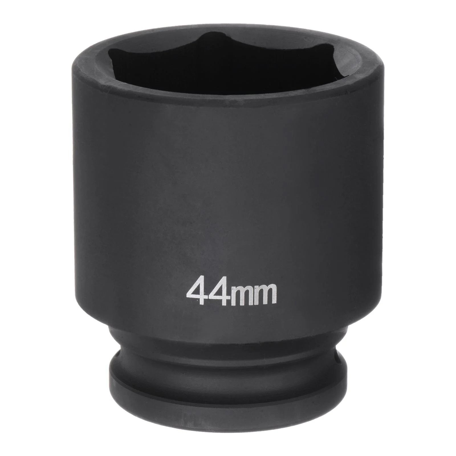 6-Point Impact Socket 3/4" Drive 44mm Metric 40Cr Alloy Steel Spindle Axle Nut Impact Socket