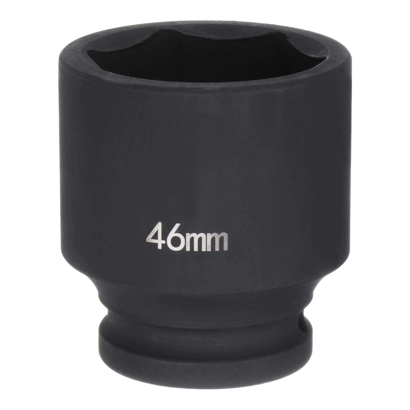 6-Point Impact Socket 3/4" Drive 46mm Metric 40Cr Alloy Steel Spindle Axle Nut Impact Socket