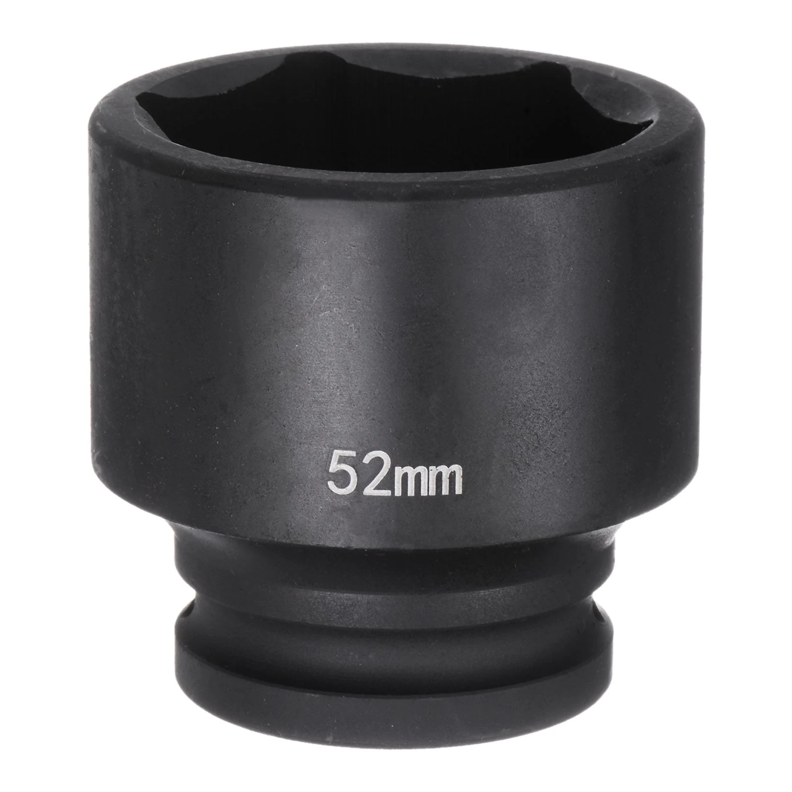 6-Point Impact Socket 3/4" Drive 52mm Metric 40Cr Alloy Steel Spindle Axle Nut Impact Socket