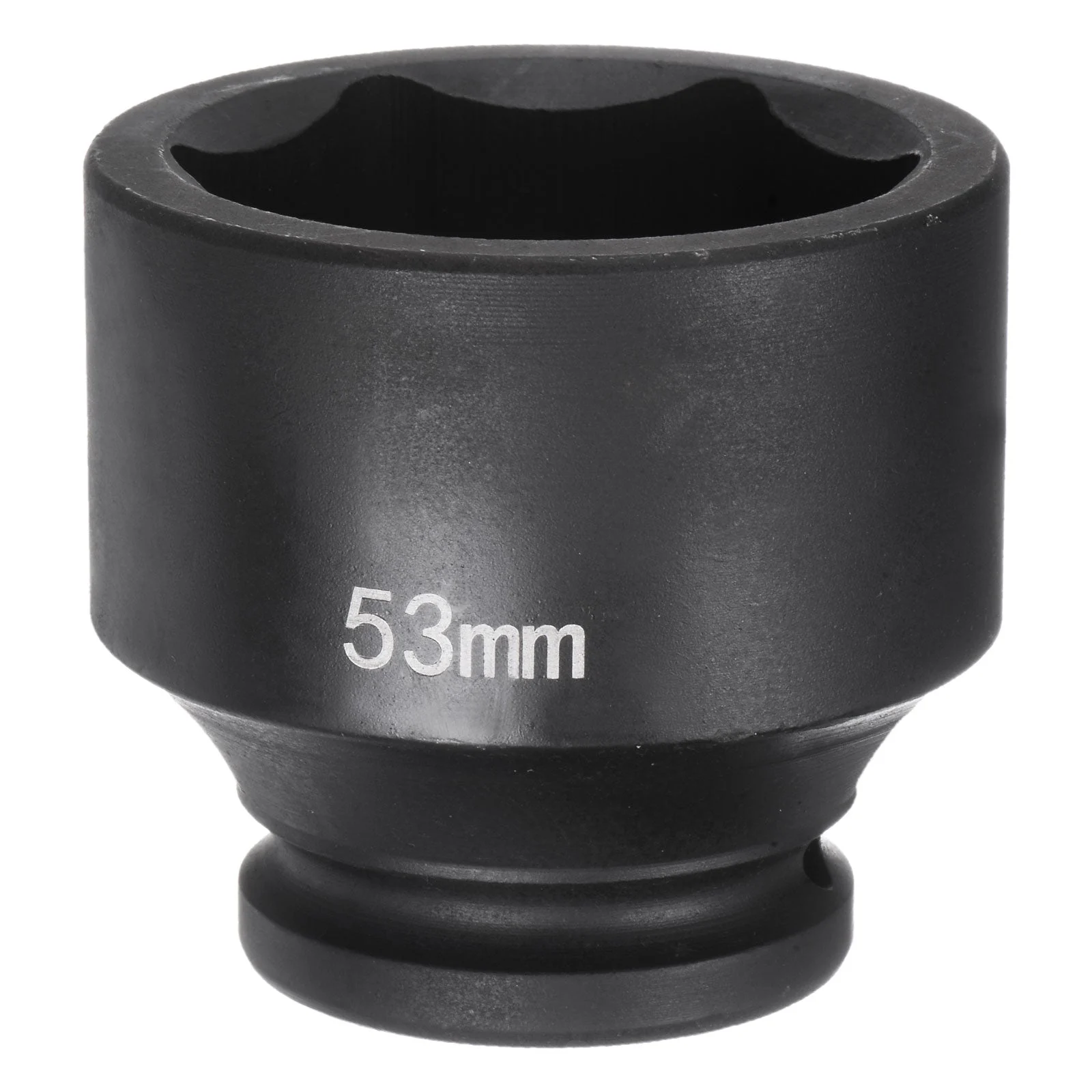 6-Point Impact Socket 3/4" Drive 53mm Metric 40Cr Alloy Steel Spindle Axle Nut Impact Socket