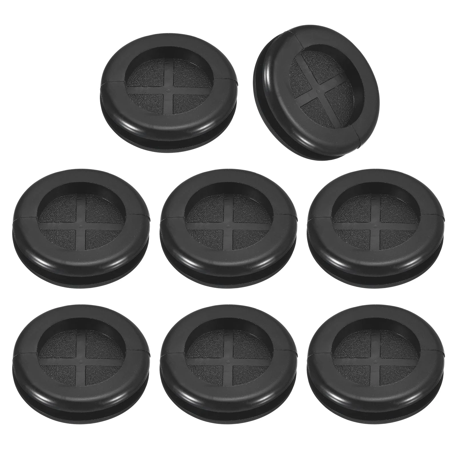24Pcs Double Sided Rubber Grommets 7/8" (22mm) Drill Hole, 3/4" (18mm) ID