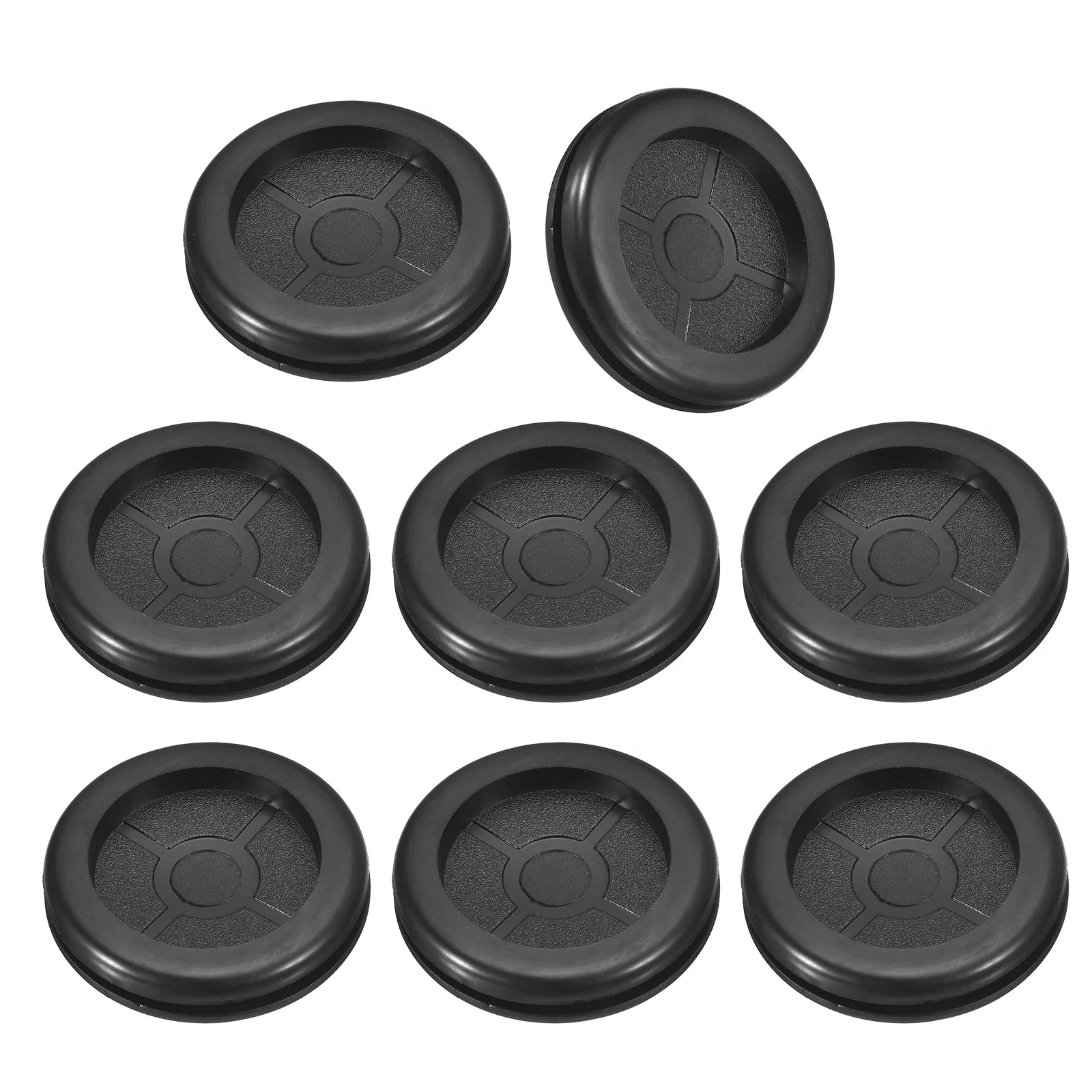 12Pcs Double Sided Rubber Grommets 1-3/8" (35mm) Drill Hole, 1-1/4" (30mm) ID