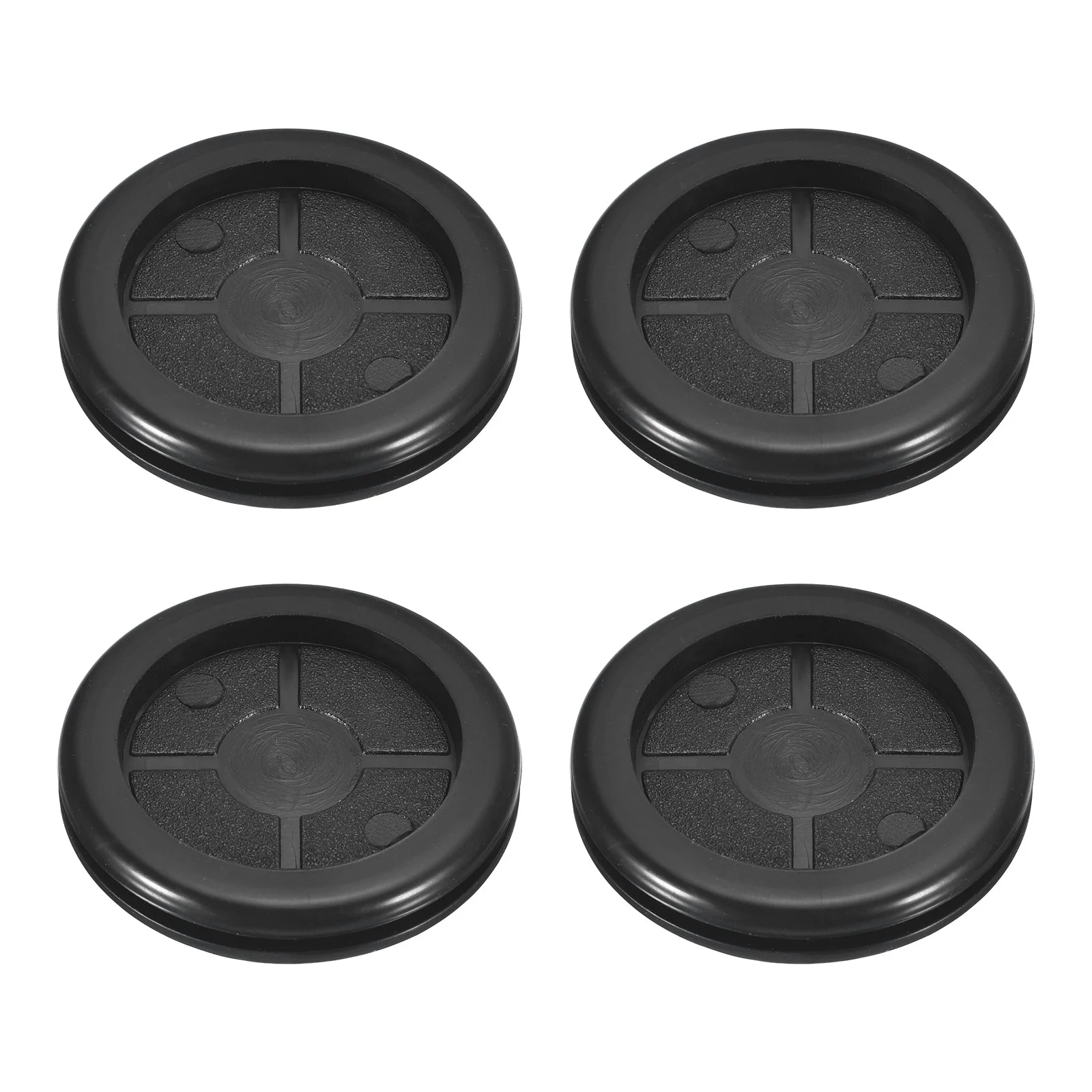4Pcs Double Sided Rubber Grommets 1-5/8" (40mm) Drill Hole, 1-1/4" (32mm) ID