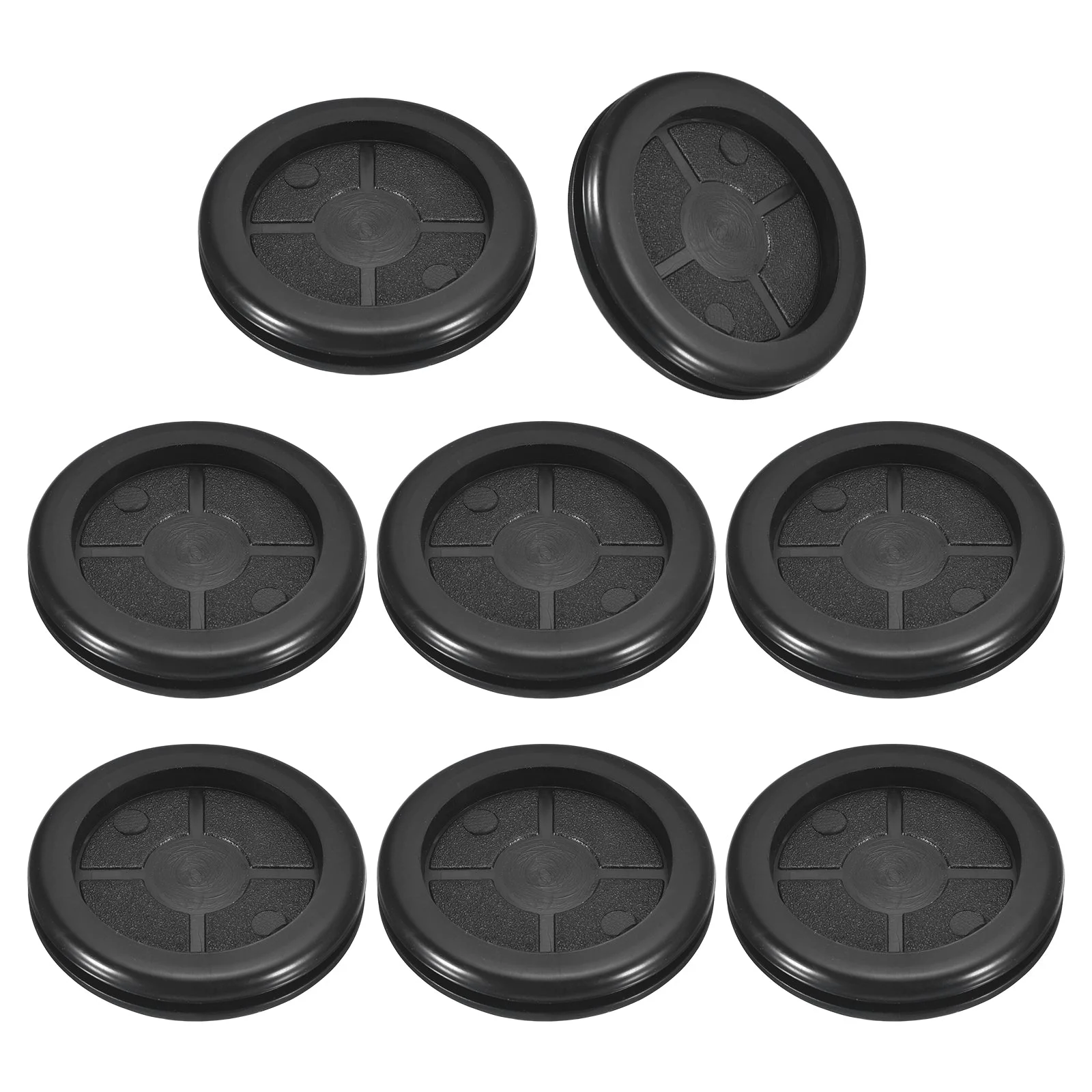 8Pcs Double Sided Rubber Grommets 1-5/8" (40mm) Drill Hole, 1-1/4" (32mm) ID