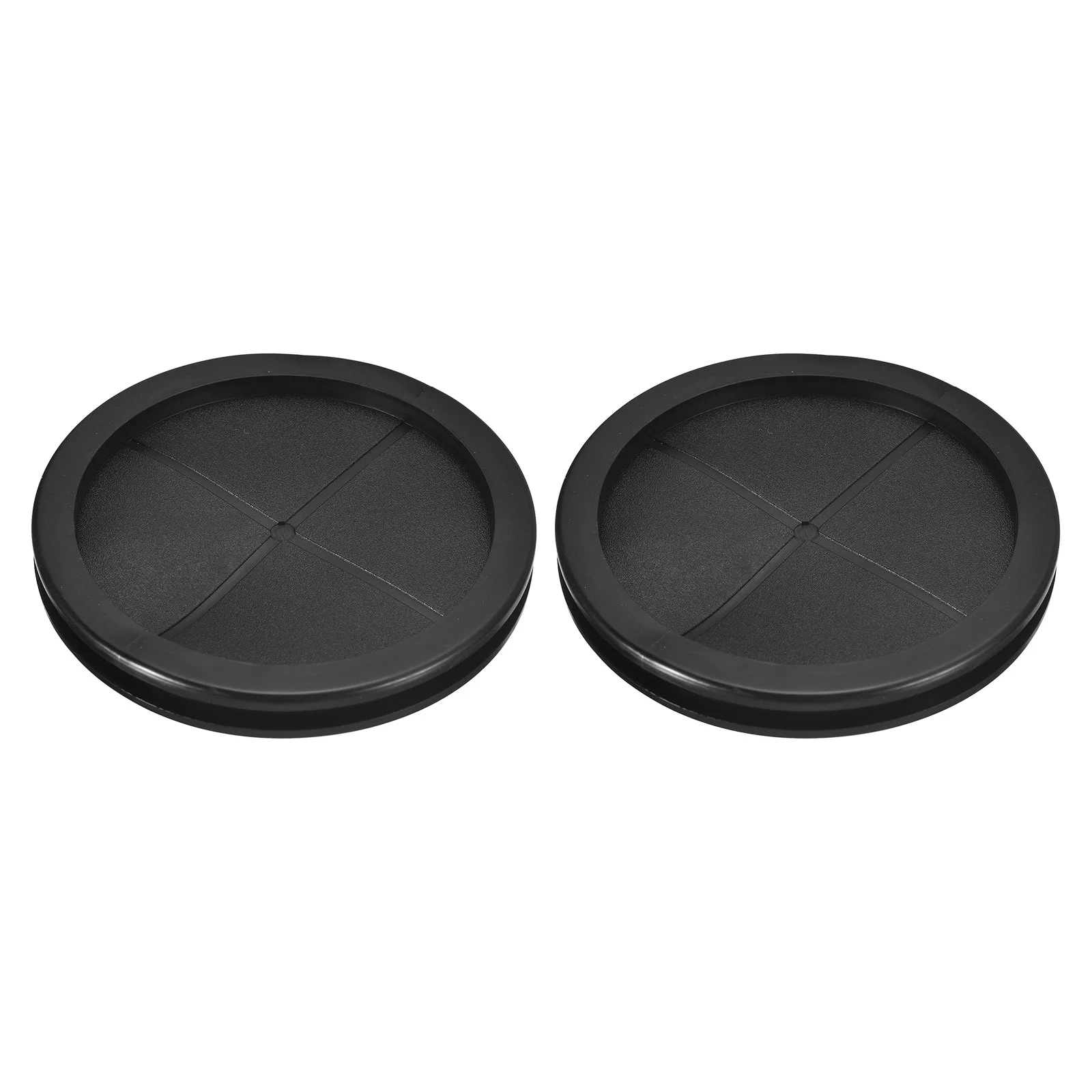 2Pcs Double Sided Rubber Grommets 4-6/8" 120mm Drill Hole 4-1/4" 110mm ID