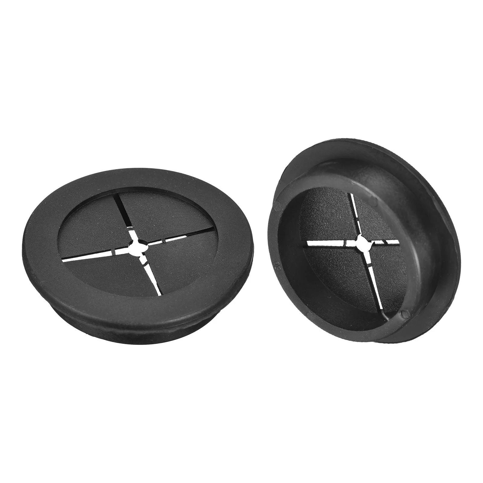 2Pcs Cable Cord Grommet 2 Inch Desk Grommet Flexible Rubber Grommets