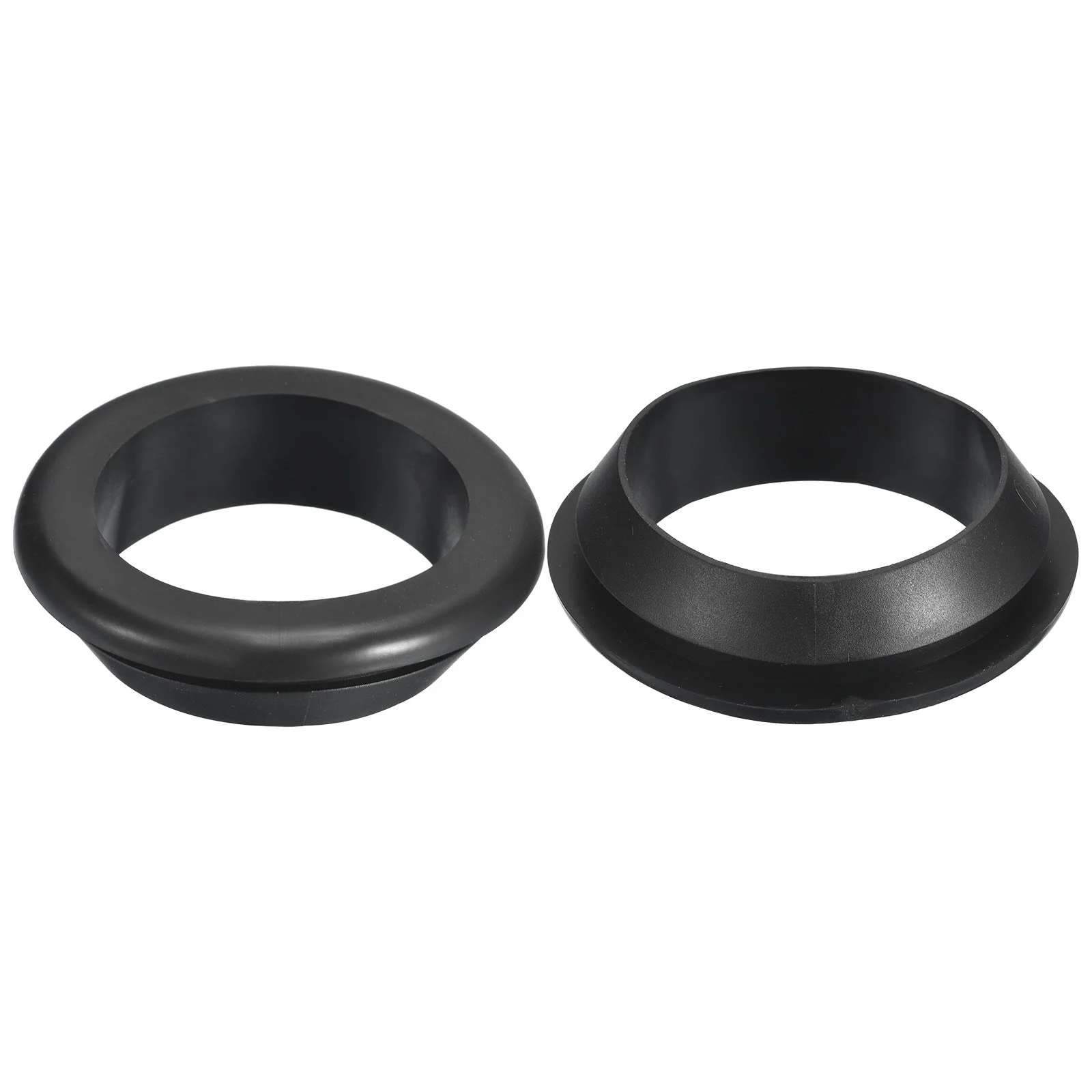 2 Pcs Rubber Grommets, 60mm ID 70mm Drill Hole Hollow Firewall Hole Plugs, Black