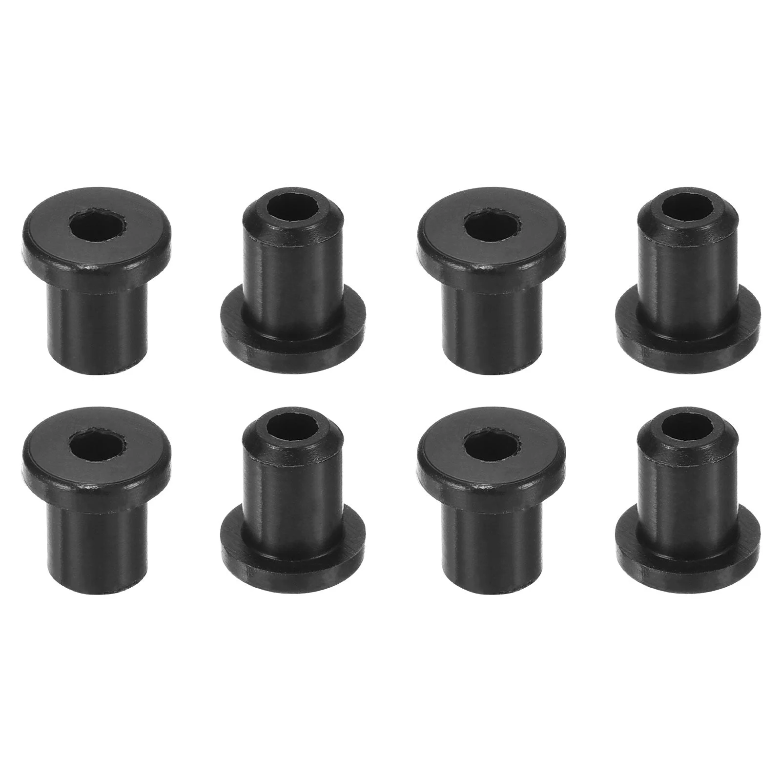 36Pcs Rubber Grommets 3/16" Drill Hole, 1/8" ID Top Hat Hole Plug Grommet