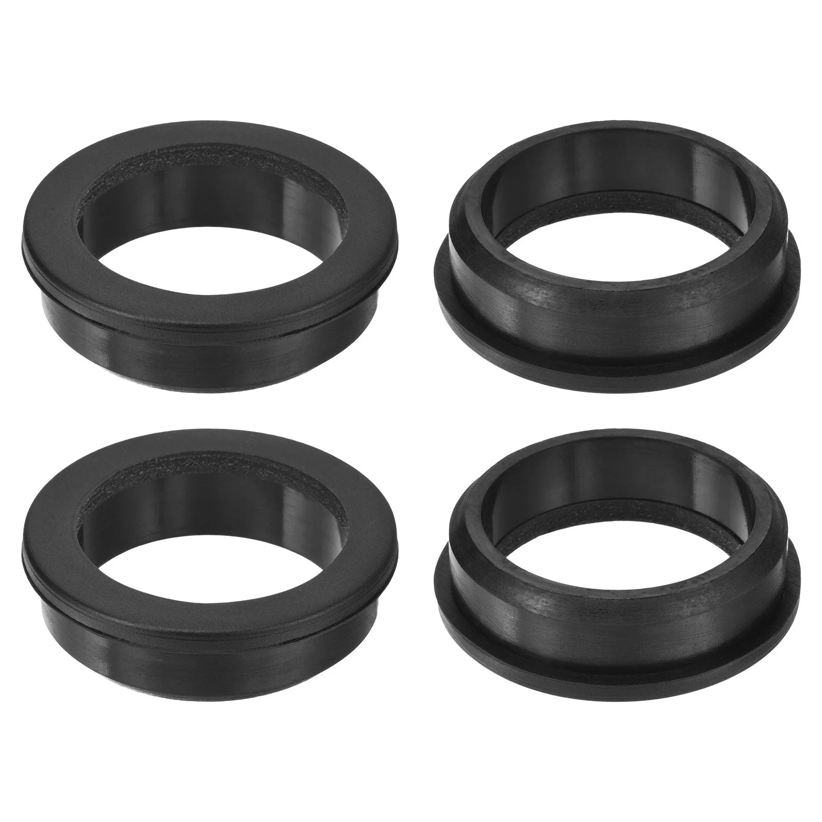 4Pcs Rubber Grommets 1-7/8" Drill Hole 1-1/2" ID Top Hat Hole Plug Grommet