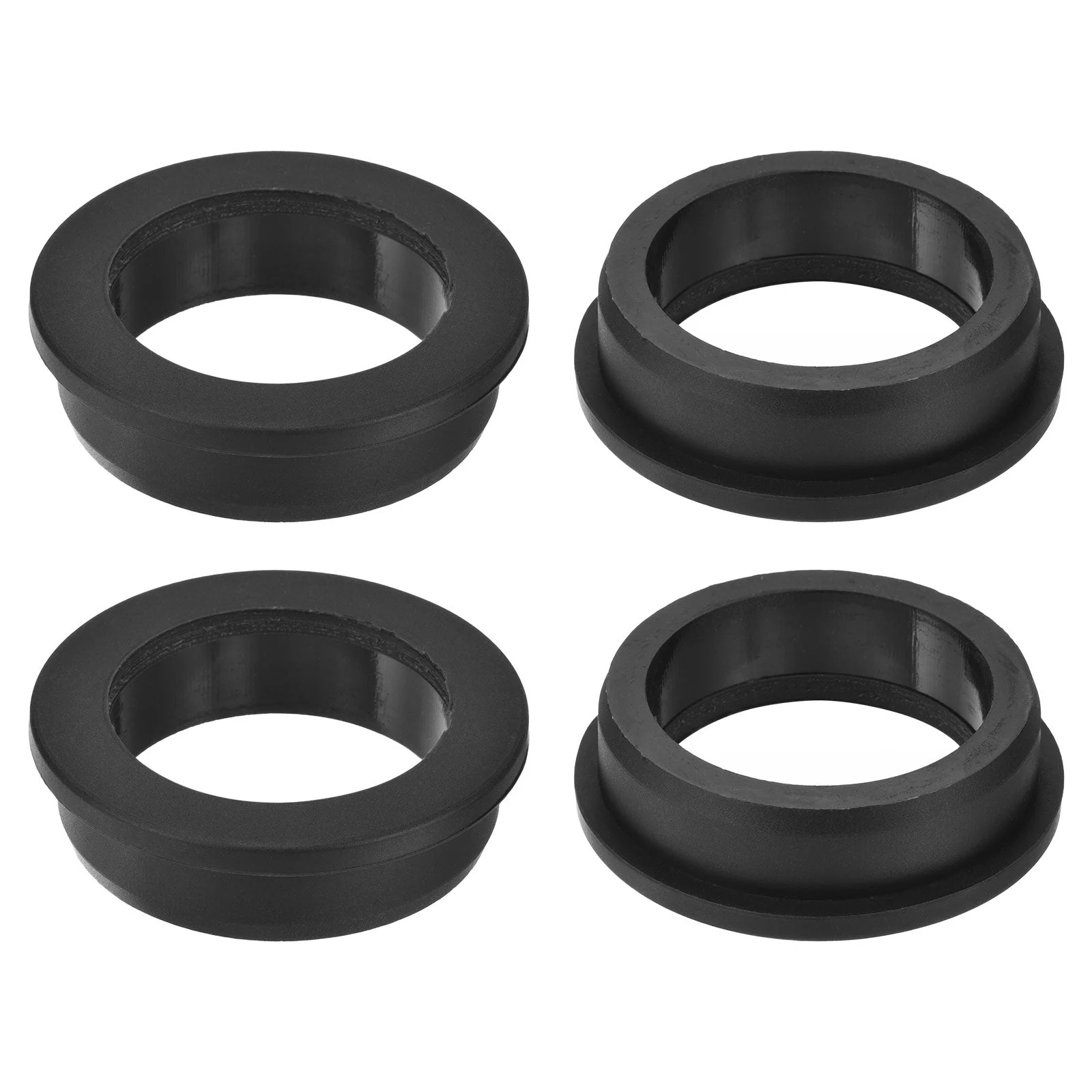 4Pcs Rubber Grommets 1-15/16" Drill Hole 1-9/16" ID Top Hat Hole Plug Grommet
