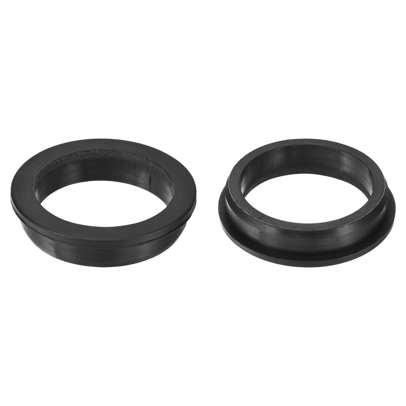 2Pcs Rubber Grommets 2-9/16" Drill Hole 2-1/8" ID Top Hat Hole Plug Grommet