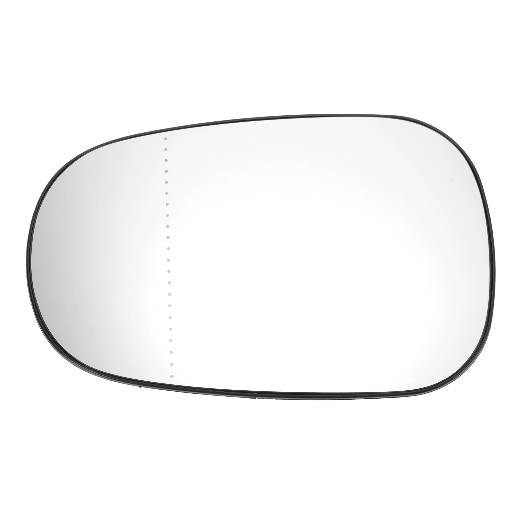 Car Left Driver Side White Mirror Glass Aspherical Heated for Nissan Micra