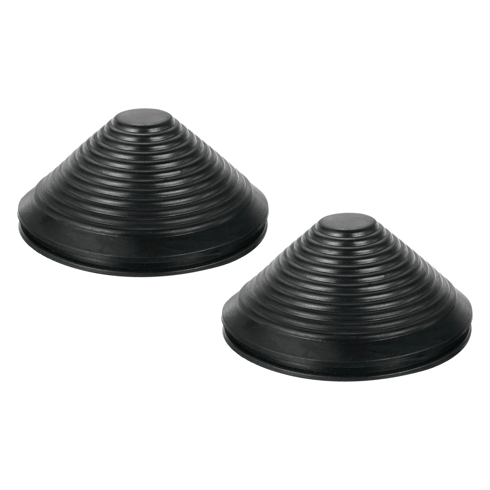 2 Pcs Tower Shaped Grommet 120mm 4.72 Inch, Rubber Plugs Hole for Wire Cable