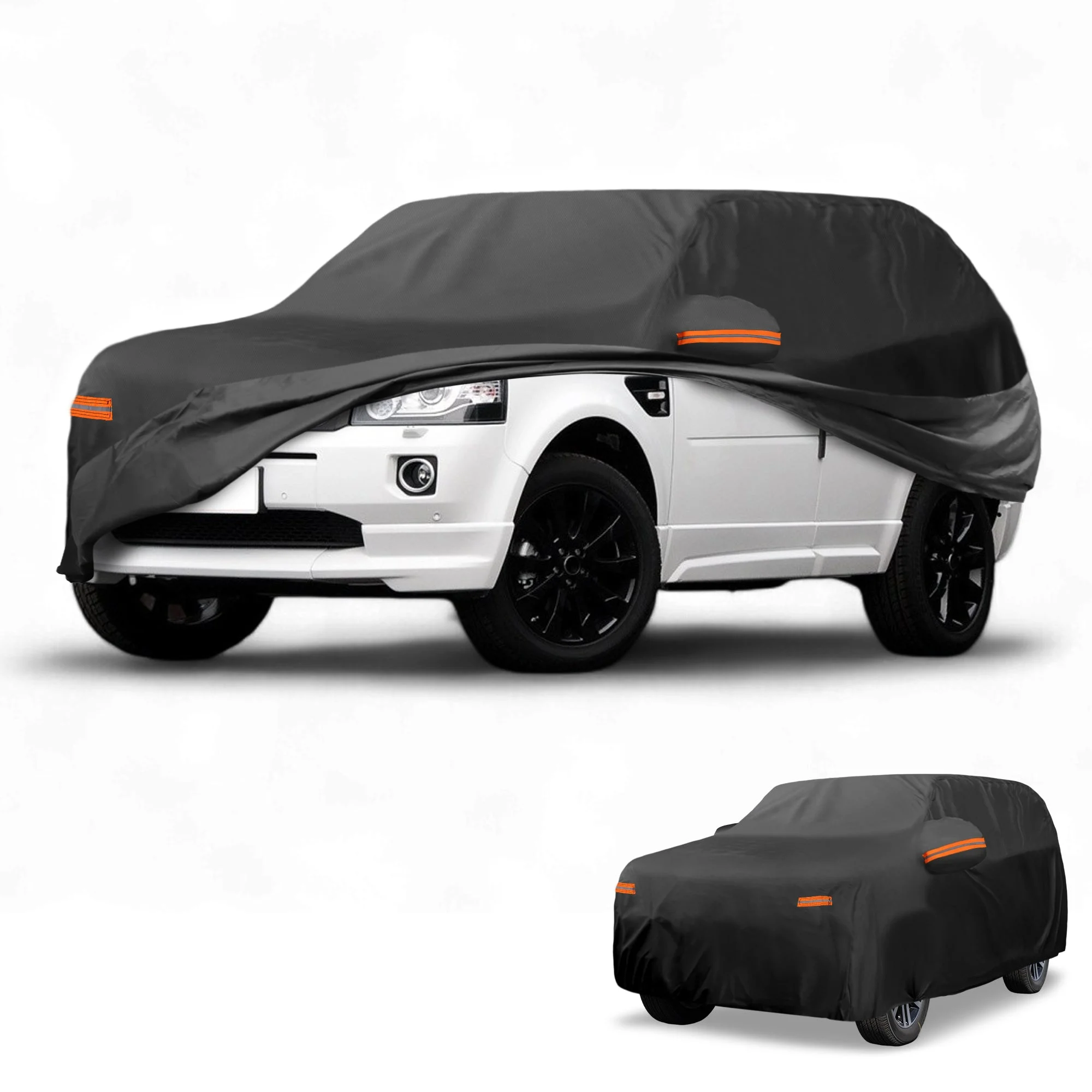 Car Cover Waterproof All Weather for Land Rover Freelander 1998-2015 210D-PU