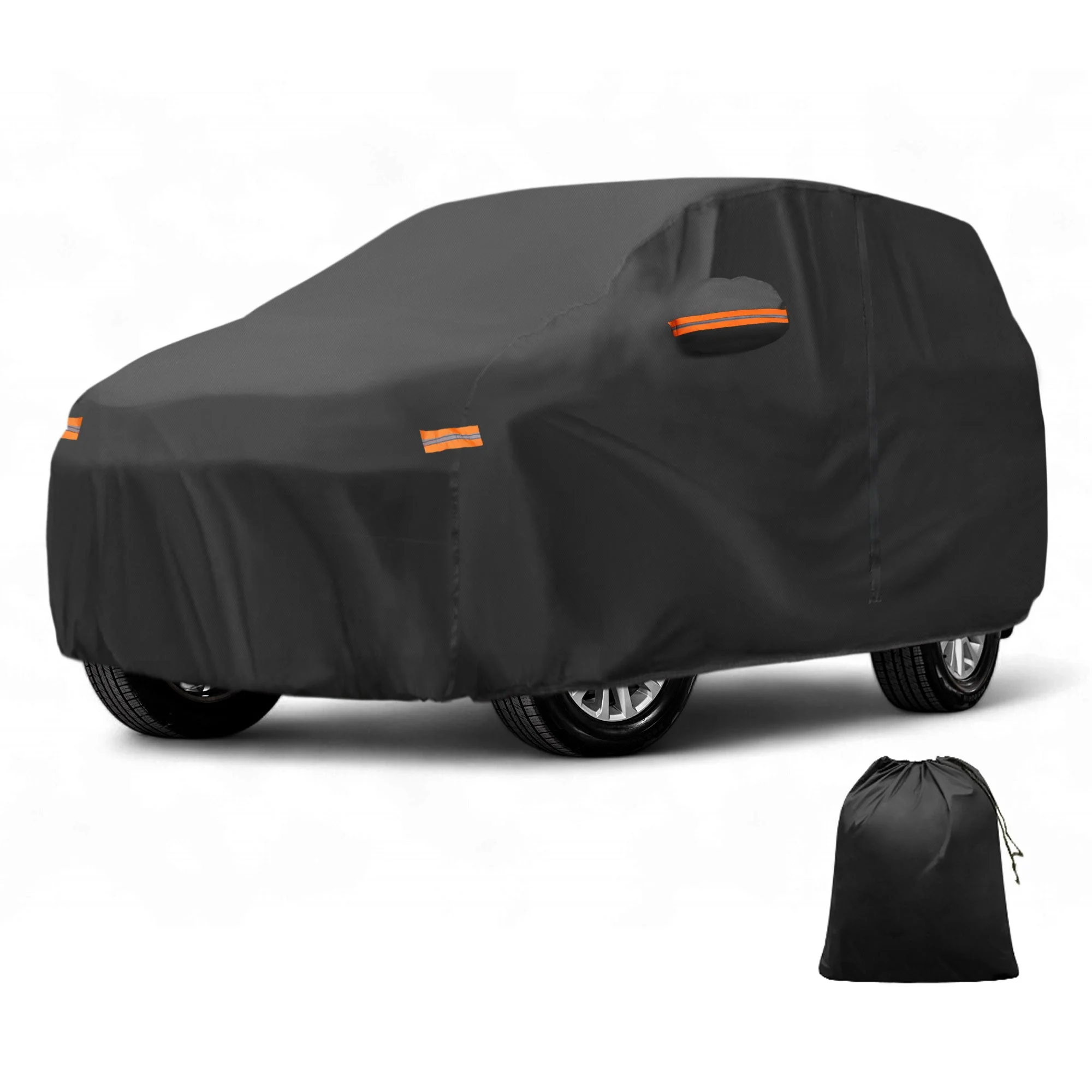 Car Cover W/ Left Side Door Zipper 210D-PU for Mazda CX-9