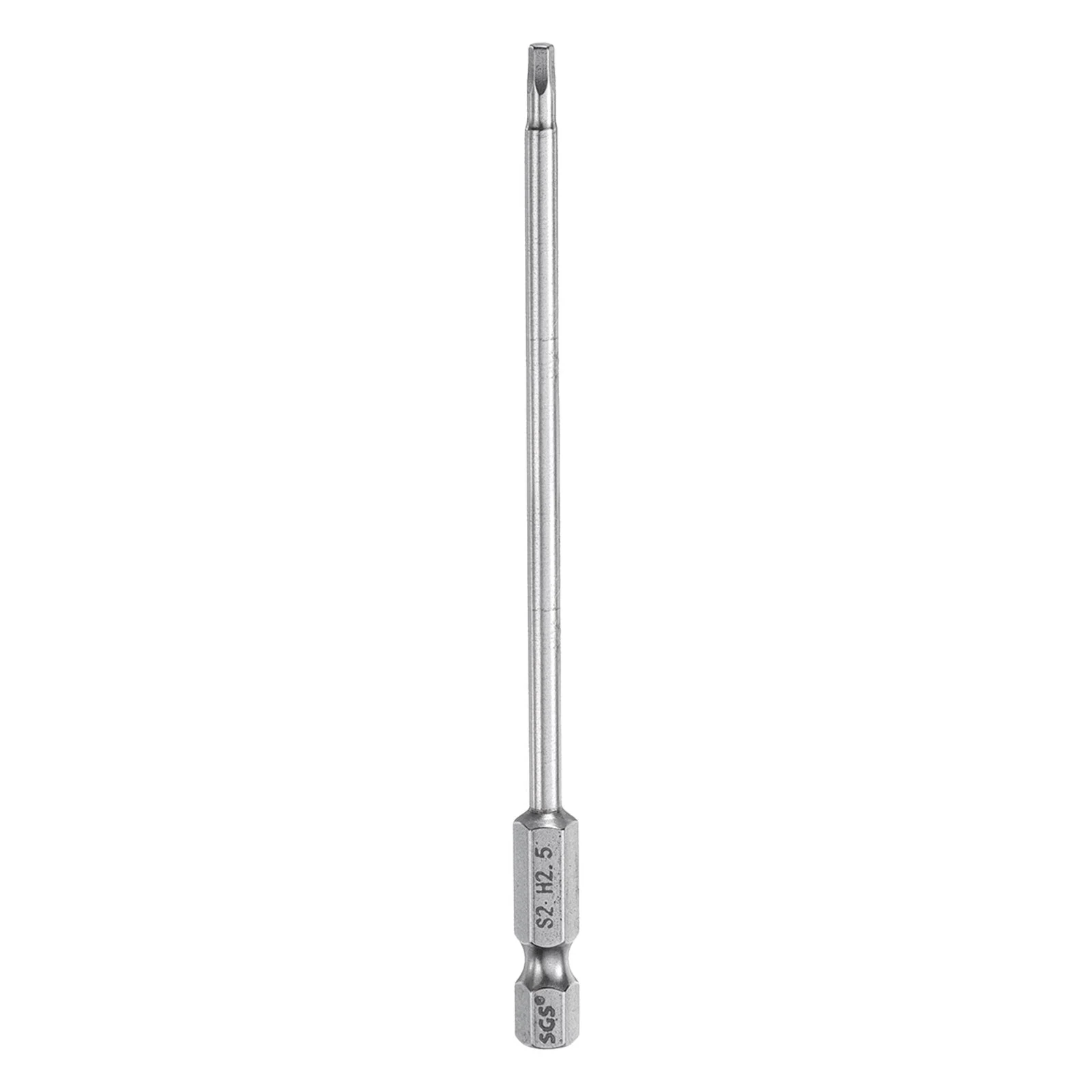 2.5mm (H2.5) Hex Head Wrench Drill Bit 4.3" Long Magnetic Screwdriver Bits