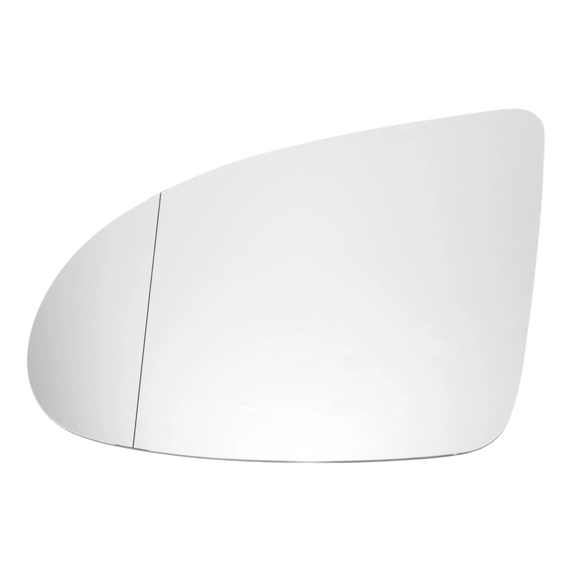 Aspherical Non-Heated Left Side Mirror Glass Replacement White for AUDI A2 00-05
