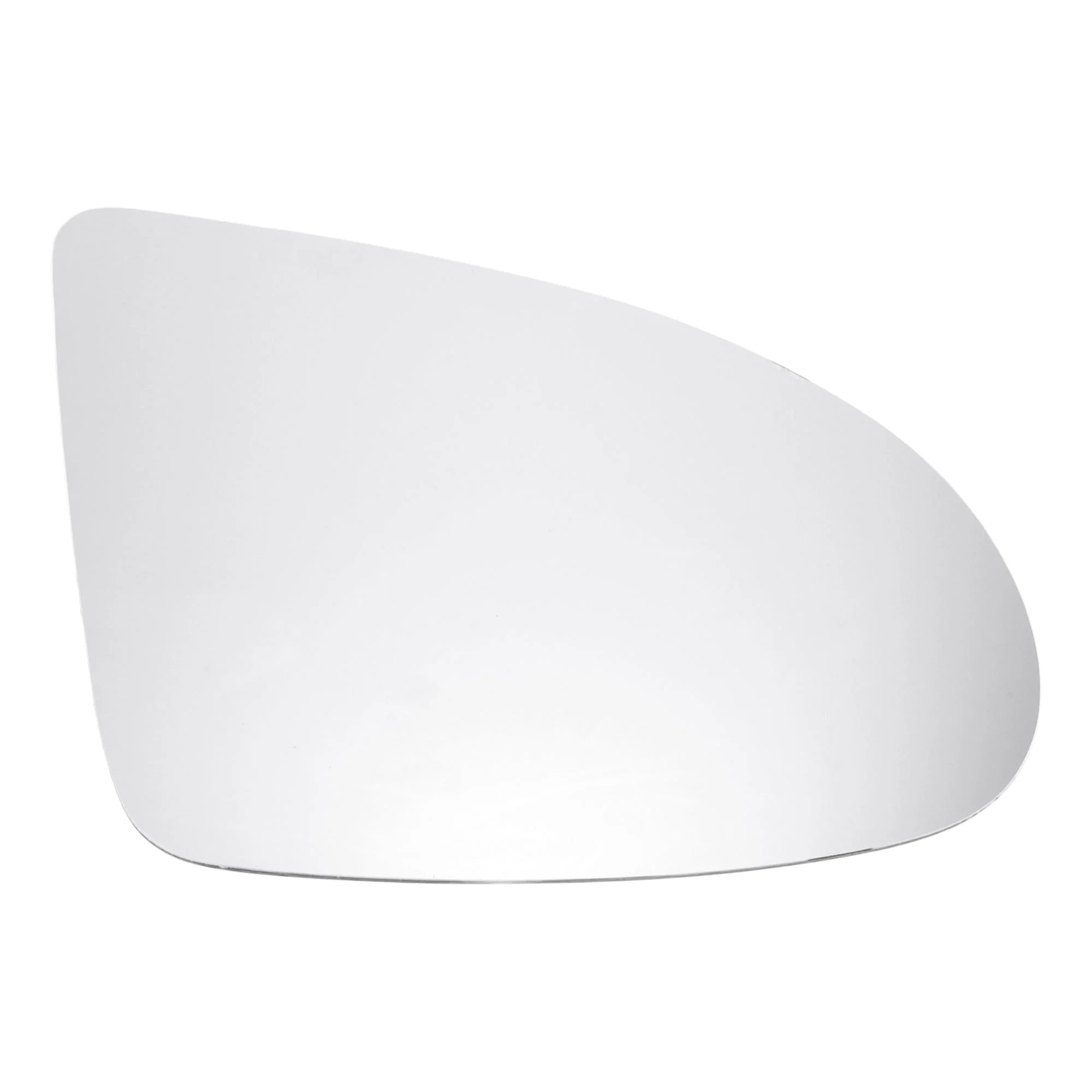 Convex Non-Heated Right Side Mirror Glass Replacement White for AUDI A2 00-05